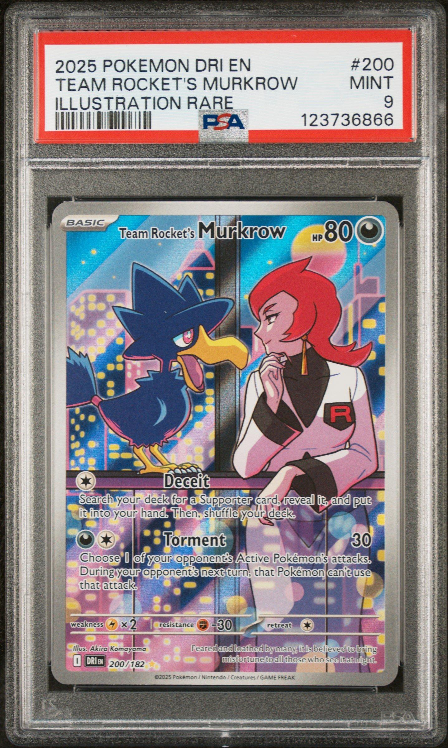 pokemon card murkrow Viewing [Colorless]. Pokemon Trading Card Game Paldea
