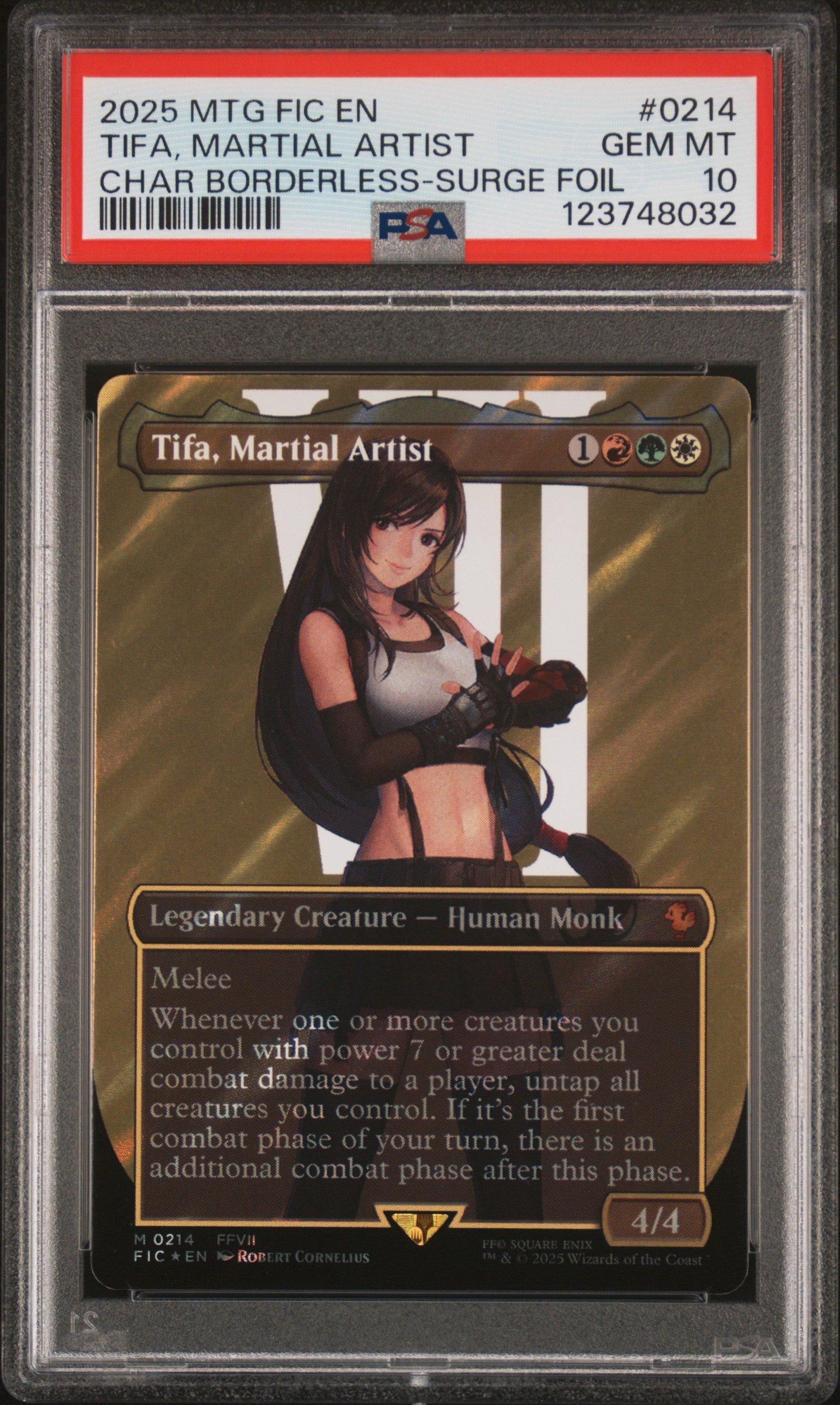 2025 Magic The Gathering Final Fantasy Commander 0214 Tifa