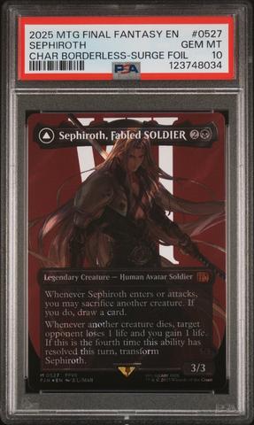 2025 Magic The Gathering Final Fantasy 0527 Sephiroth, Fabled