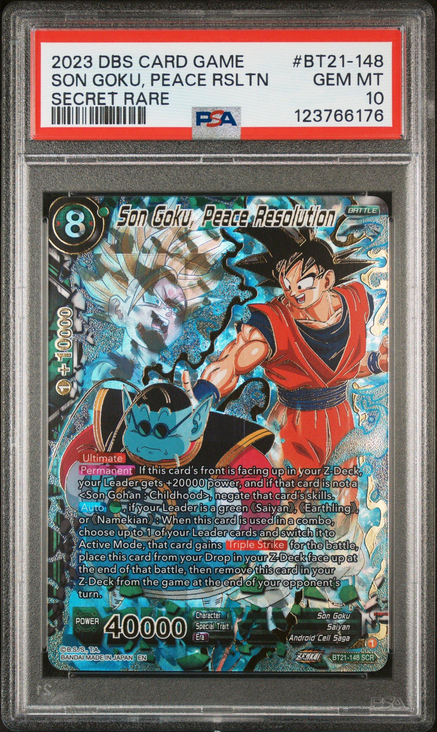2023 Dragon Ball Super Card Game Series 21 Wild Resurgence Bt21-148 Son Goku