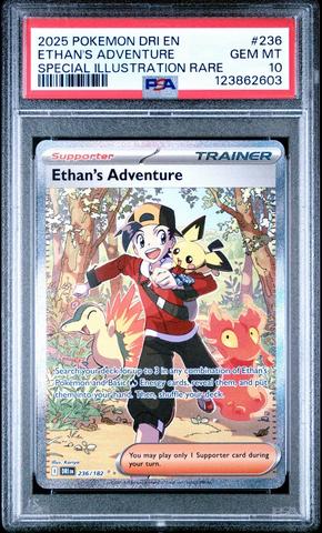 2025 Pokemon Dri En-destined Rivals 236 Ethan's Adventure Special