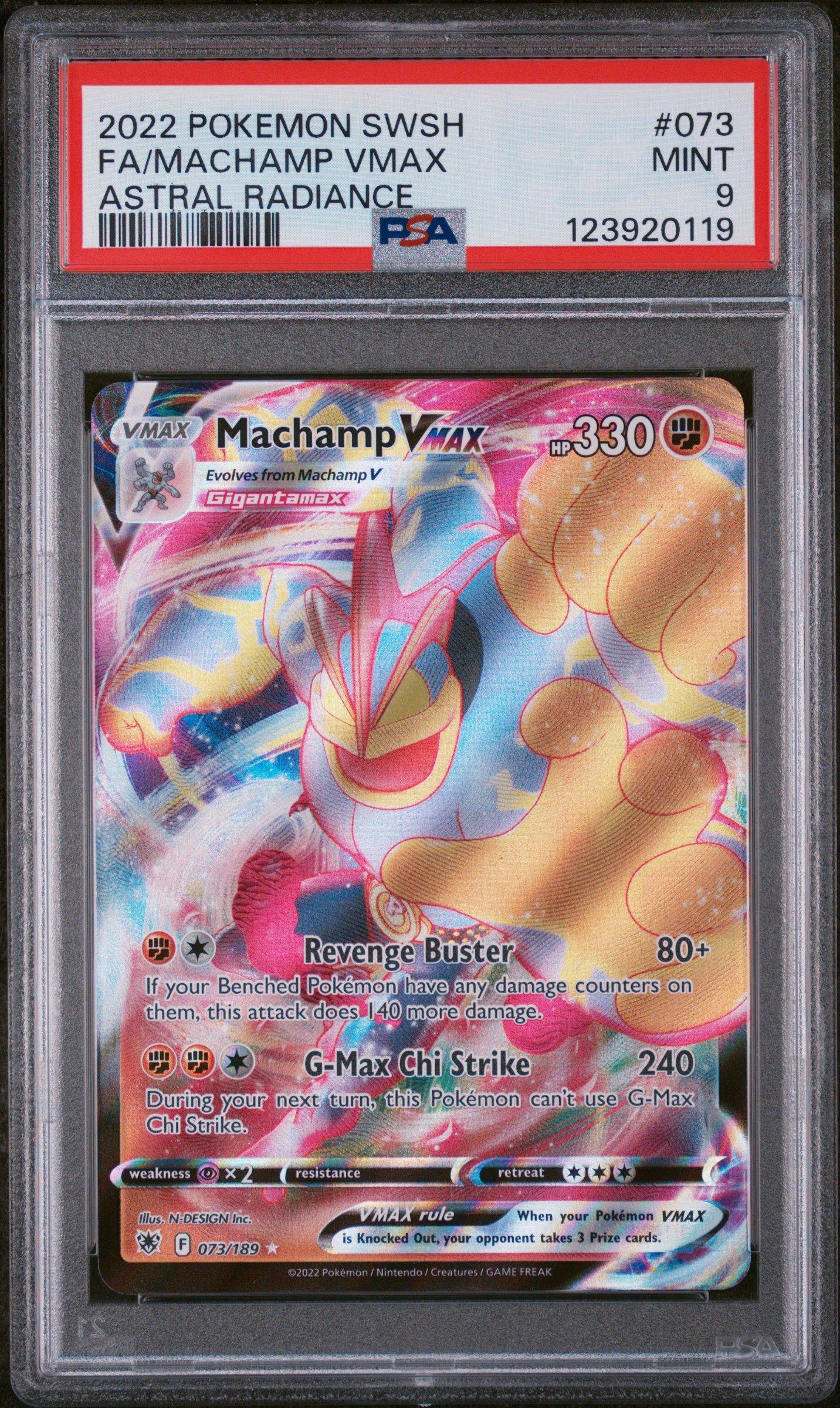 machamp vmax pokemon card Pokmon TCG Reveals Machamp VMAX From Astral Radiance