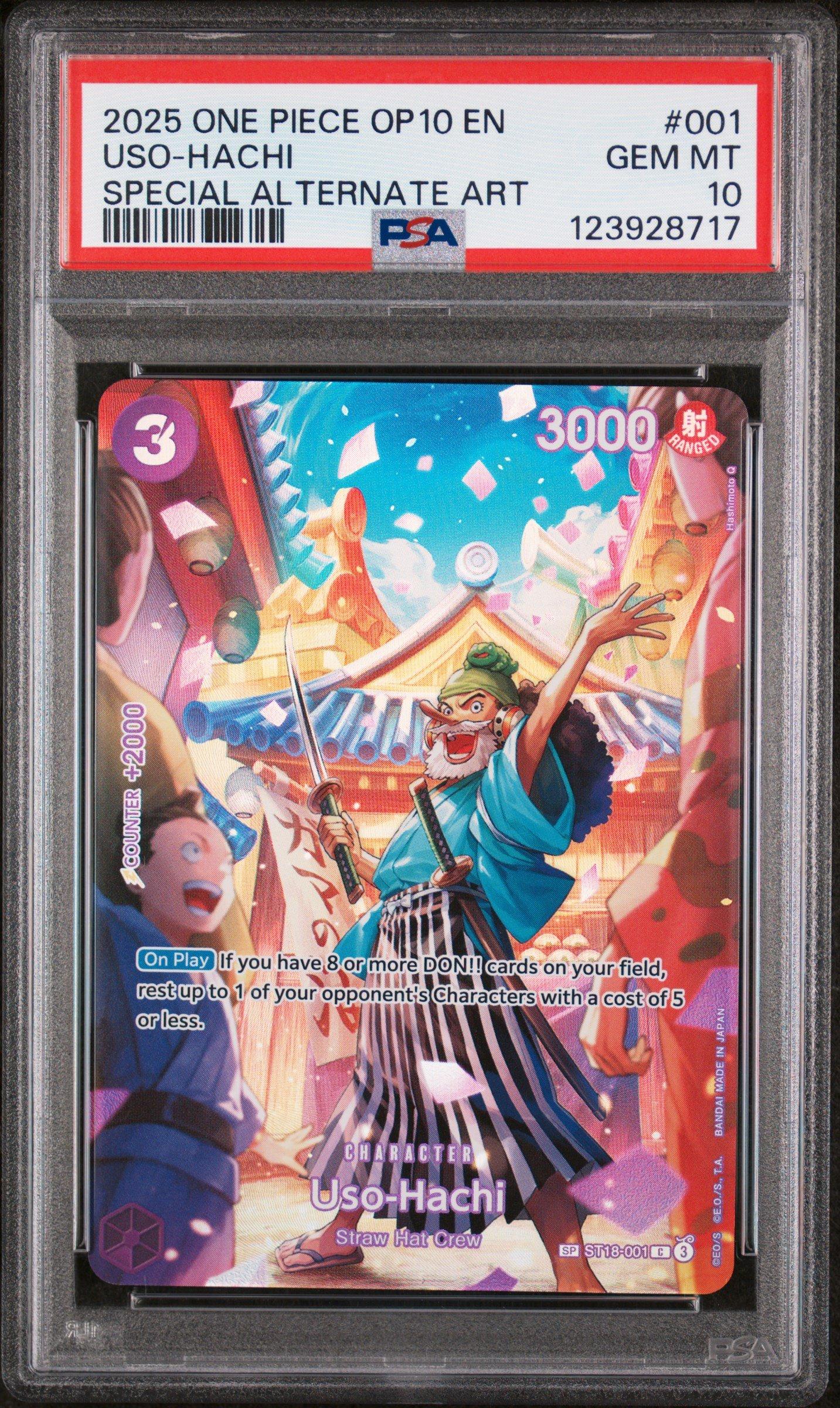 2025 One Piece Op10-royal Blood 001 Uso-hachi Special Alternate
