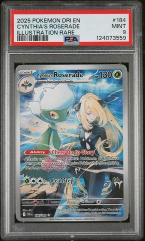 2025 Pokemon Dri En-destined Rivals 184 Cynthia's Roserade