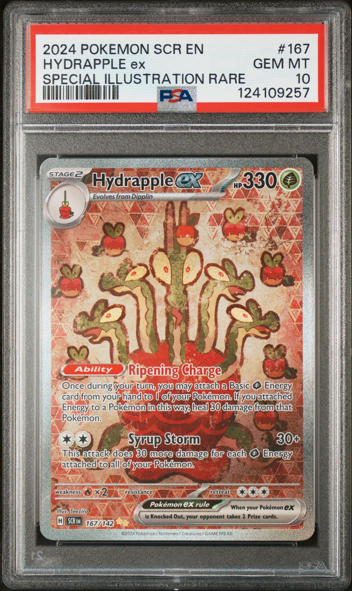2024 Pokemon Scr En-stellar Crown 167 Hydrapple Ex Special