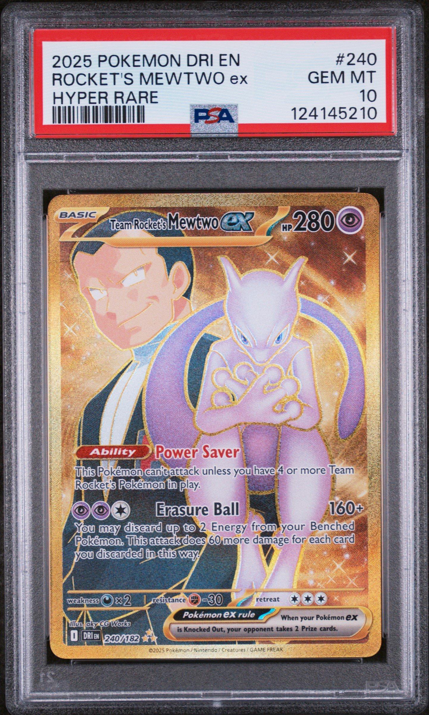 how much is the mewtwo ex pokemon card worth Evolutions 52 Mewtwo EX CGC 9 main image 0