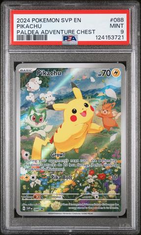 2024 Pokemon Svp En-sv Black Star Promo 088 Pikachu Paldea
