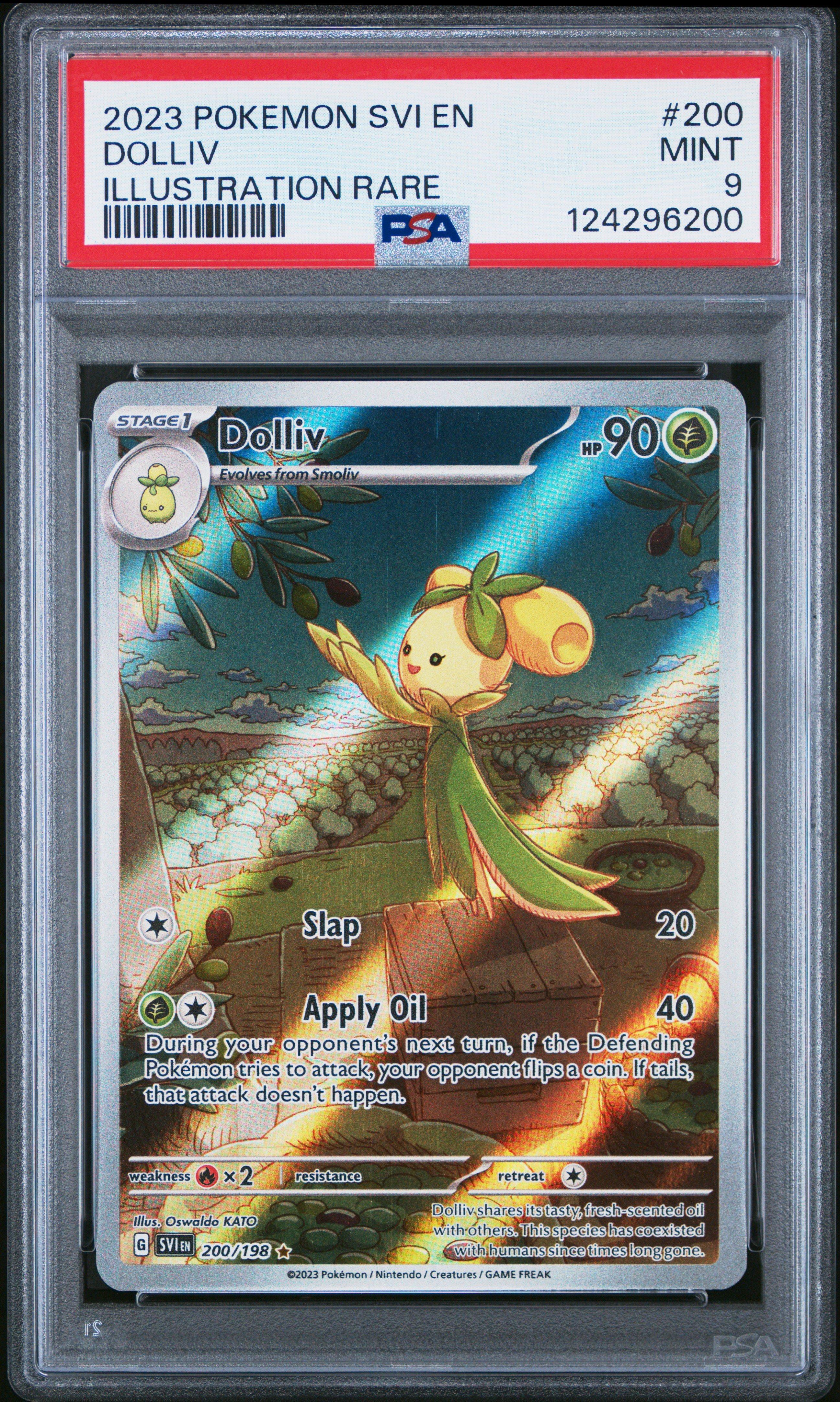 2023 Pokemon Svi En-scarlet & Violet 200 Dolliv Illustration Rare