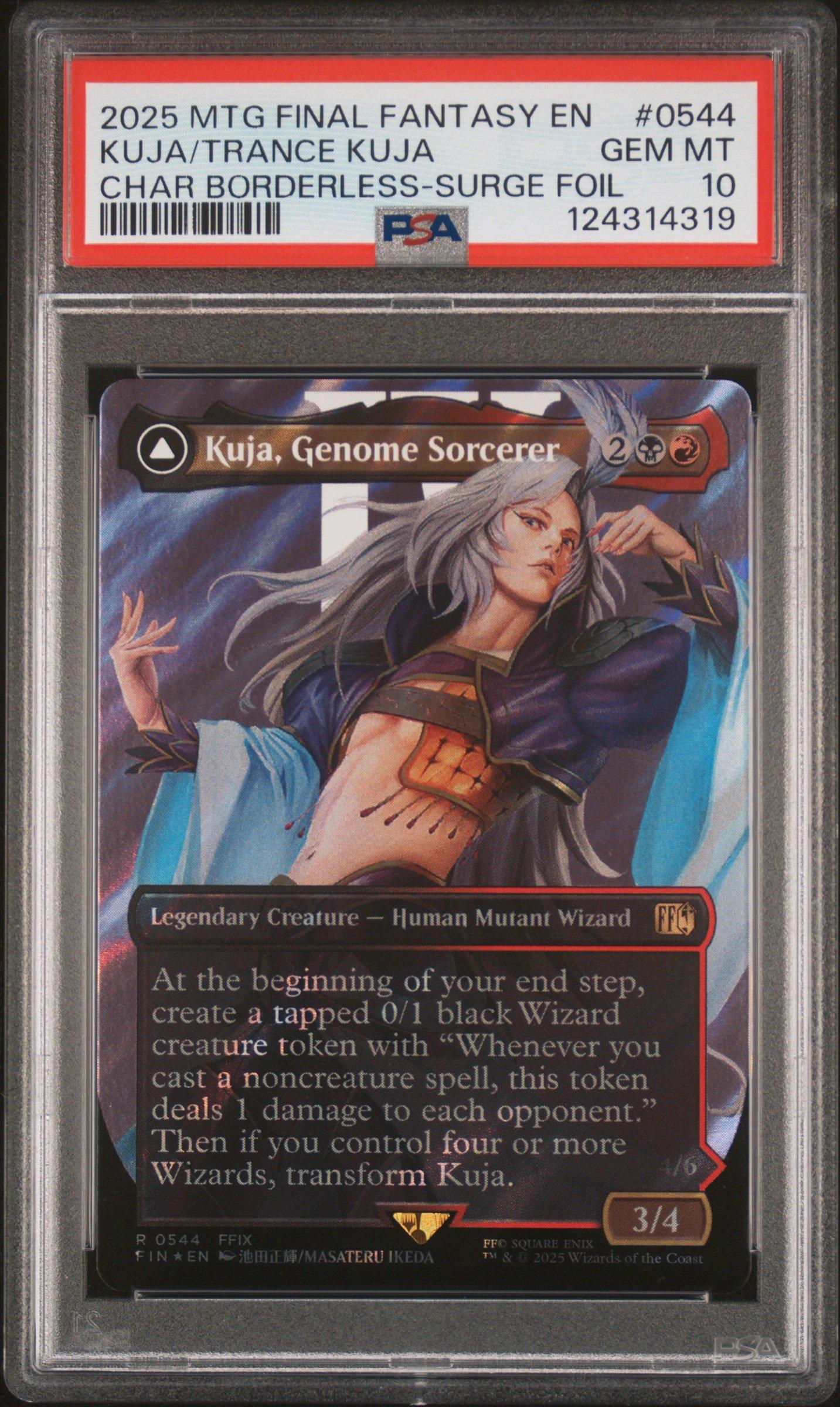 kuja final fantasy mtg Commander EDH Deck Kuja, Genome Sorcerer 100 Cards Custom Deck Rak – Moonveil Games create a tapped 0/1 black Wizard creature token with Whenever you cast a noncreature spell kuja final fantasy mtg Kuja,