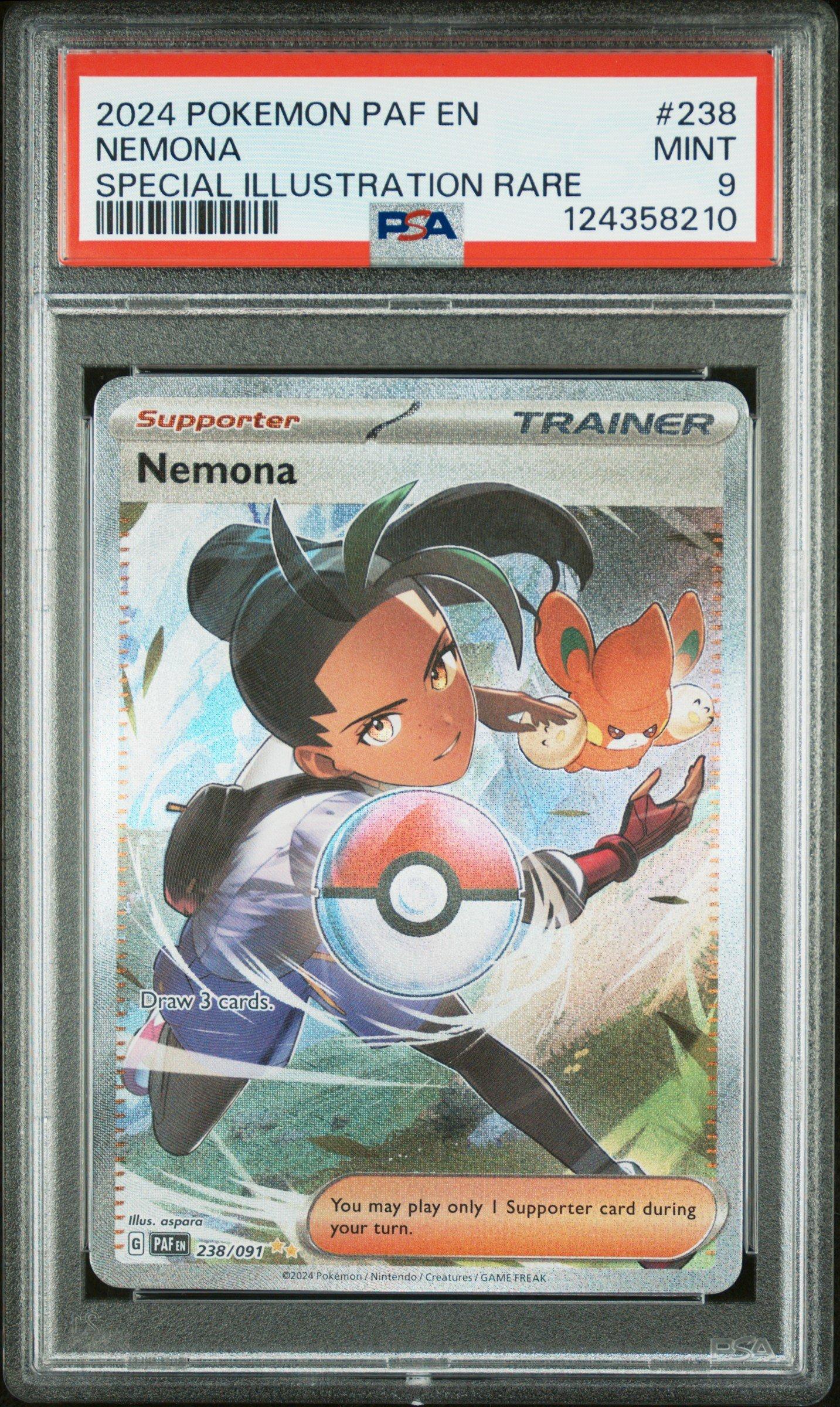 nemona pokemon card full art Buy Common | Paldean Fates Card Sleeves Nemona Pokmon Card
