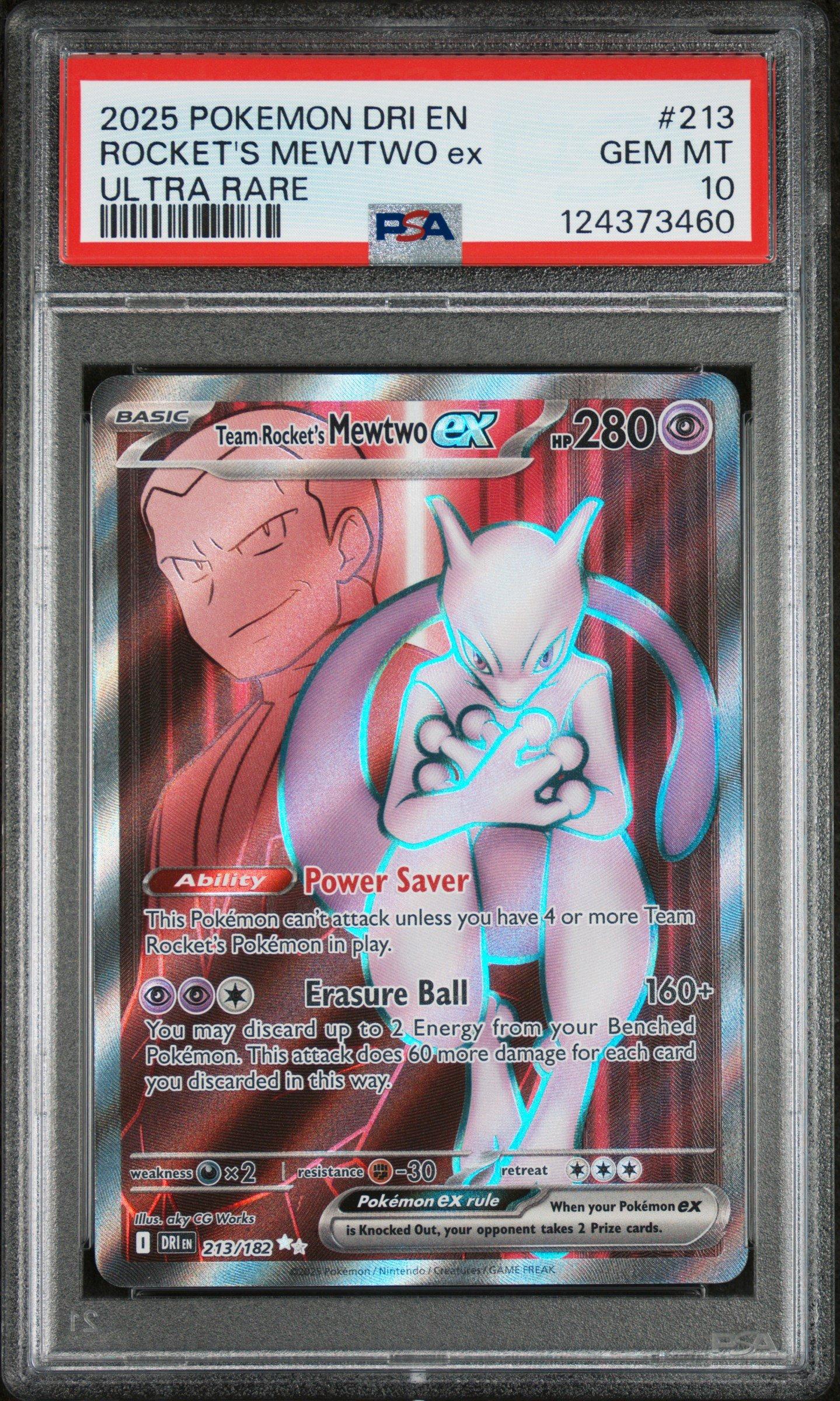 ポケモンカードゲーム Mewtwo&Mew gx rr psa10 Pokemon Card Mewtwo & Mew GX RR sm11 Holo 029/094 Japan Mint