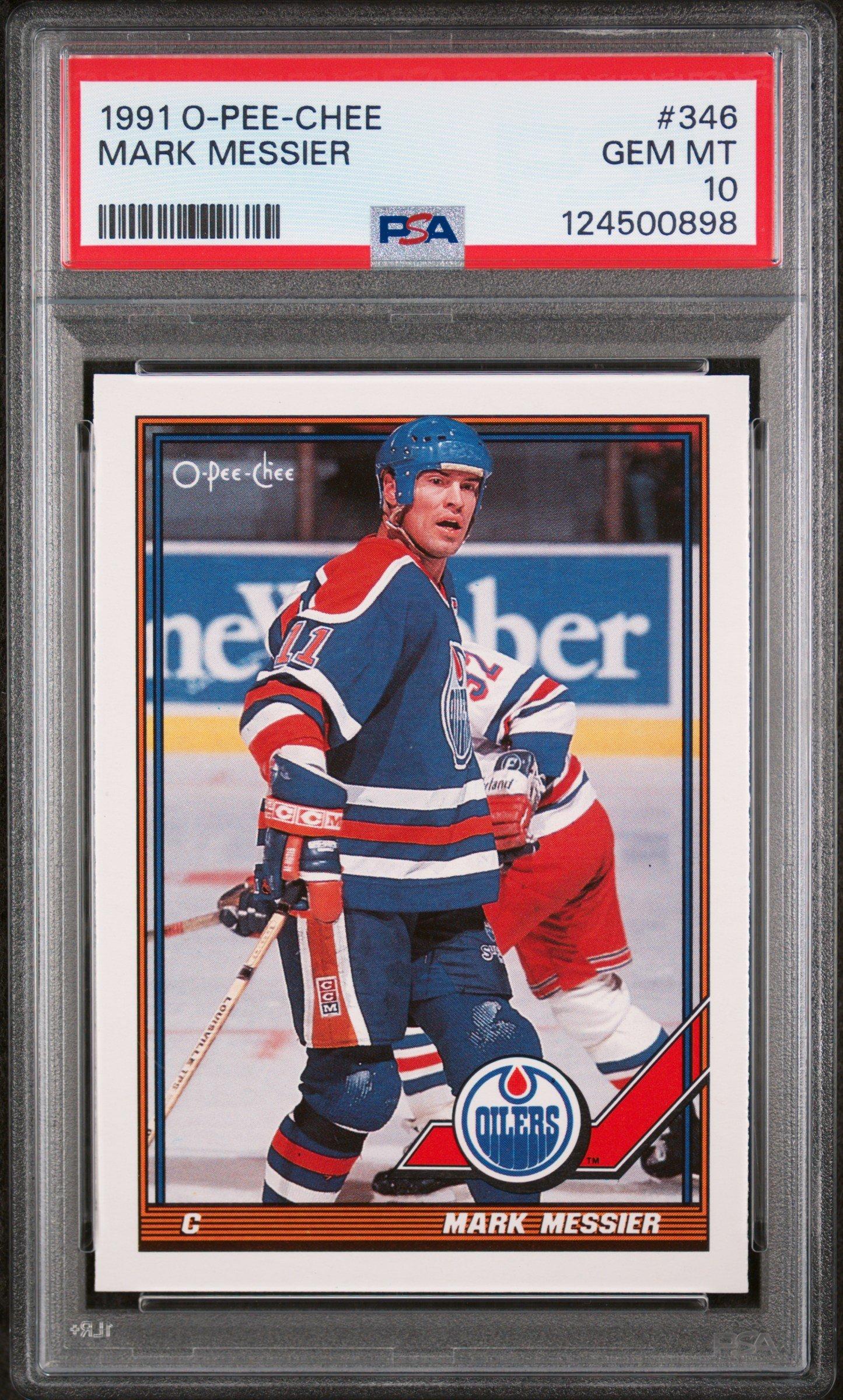 1991 O-pee-chee 346 Mark Messier PSA 10