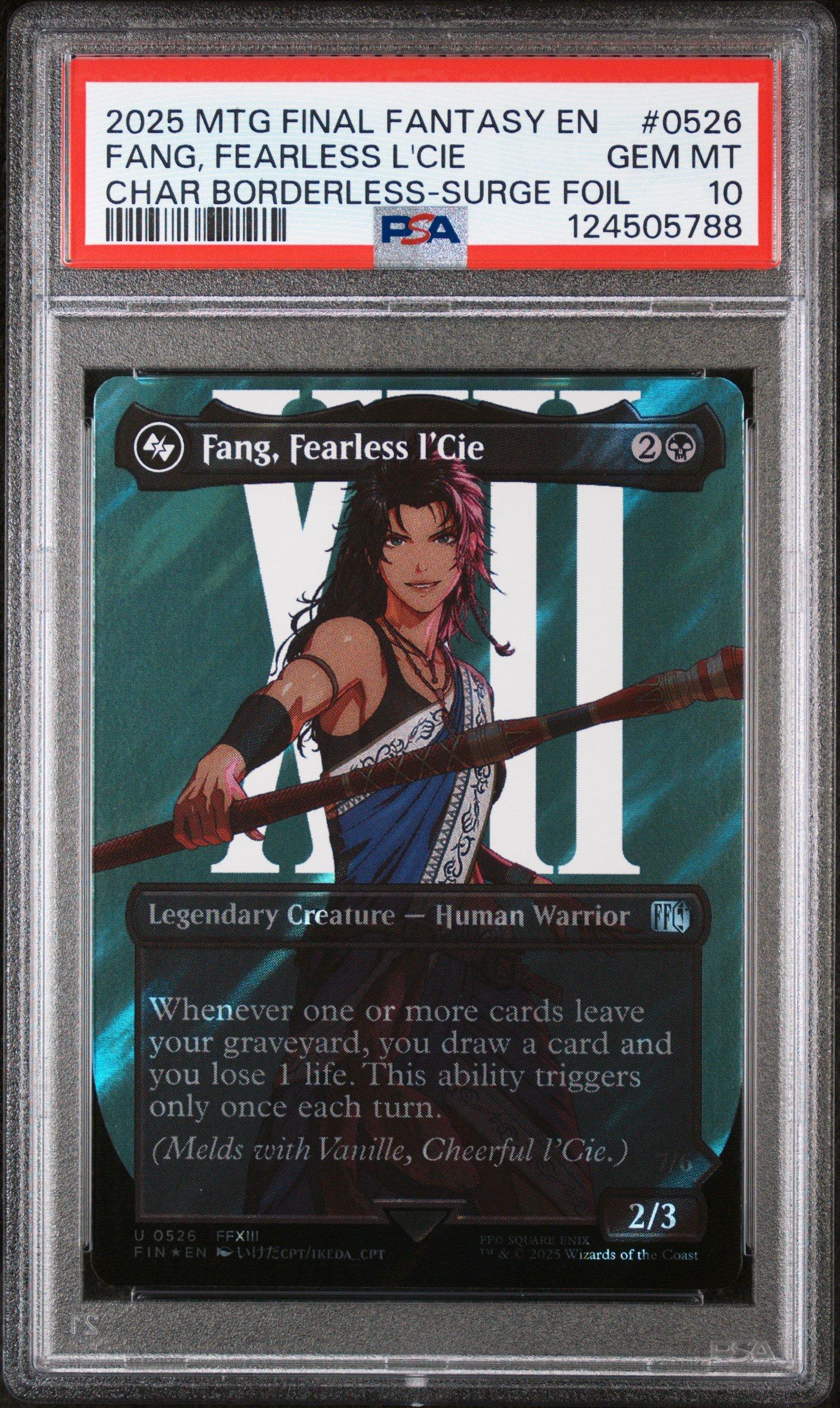 2025 Magic The Gathering Final Fantasy 0526 Fang, Fearless L'cie