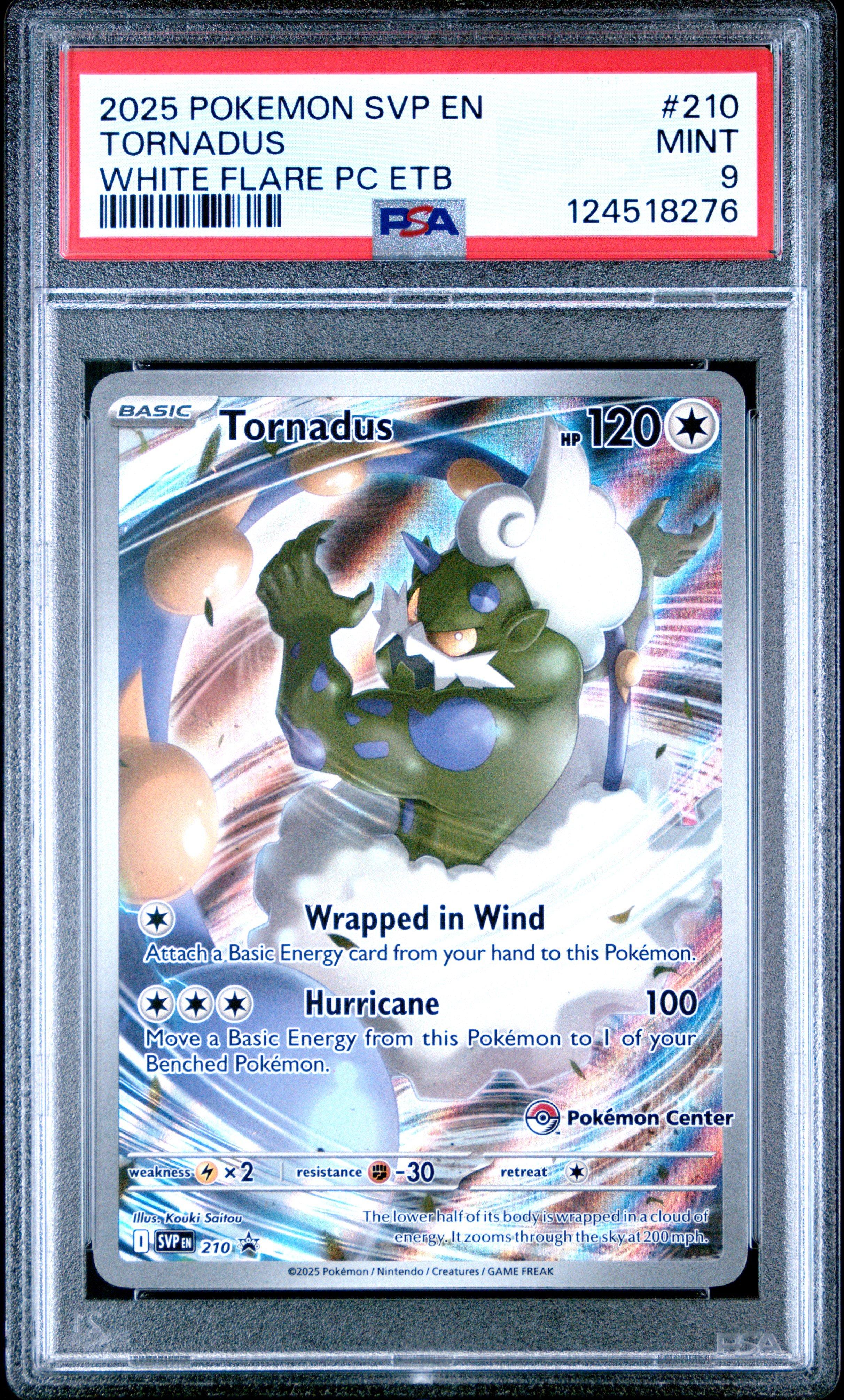 2025 Pokemon Svp En-sv Black Star Promo 210 Tornadus White Flare