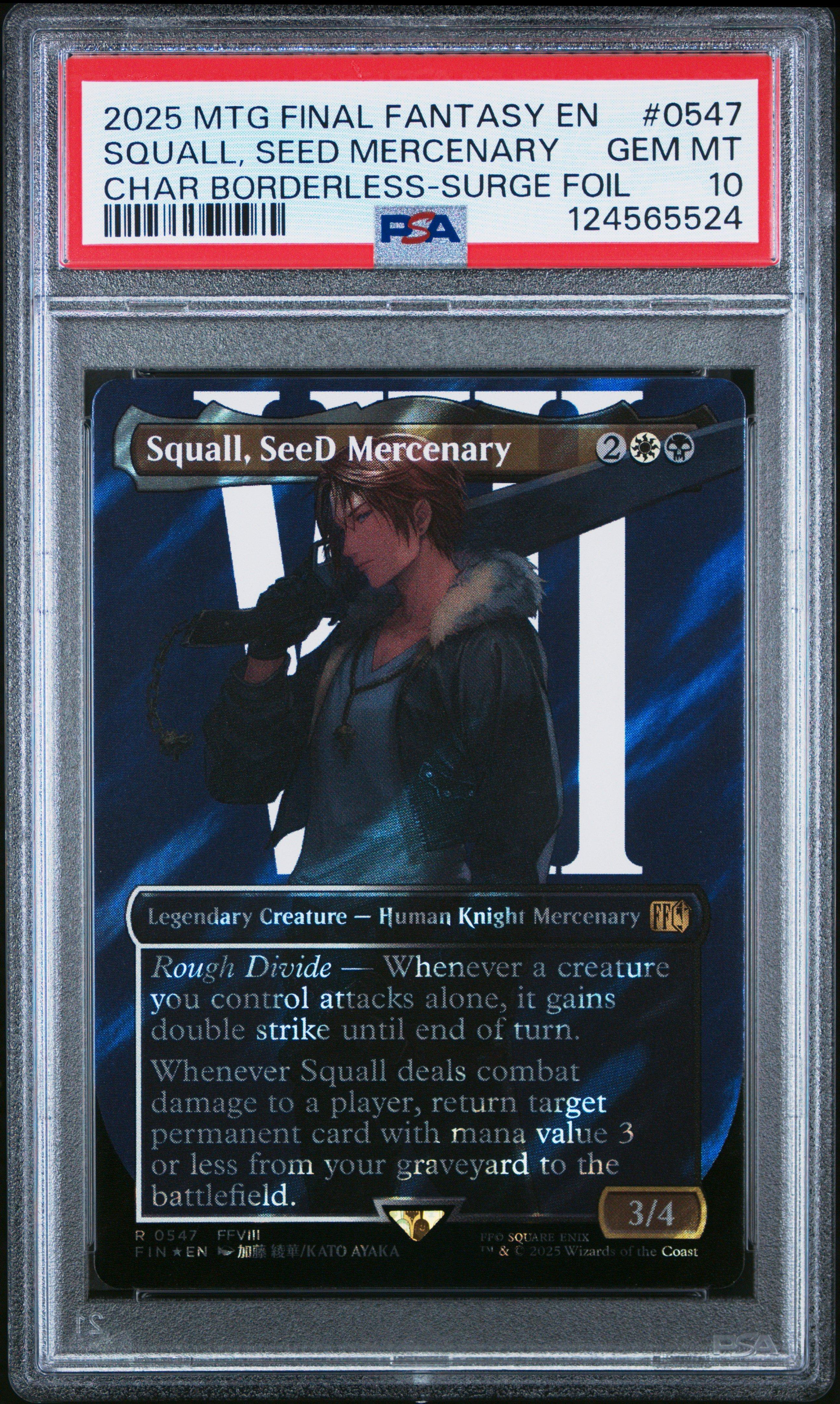 2025 Magic The Gathering Final Fantasy 0547 Squall