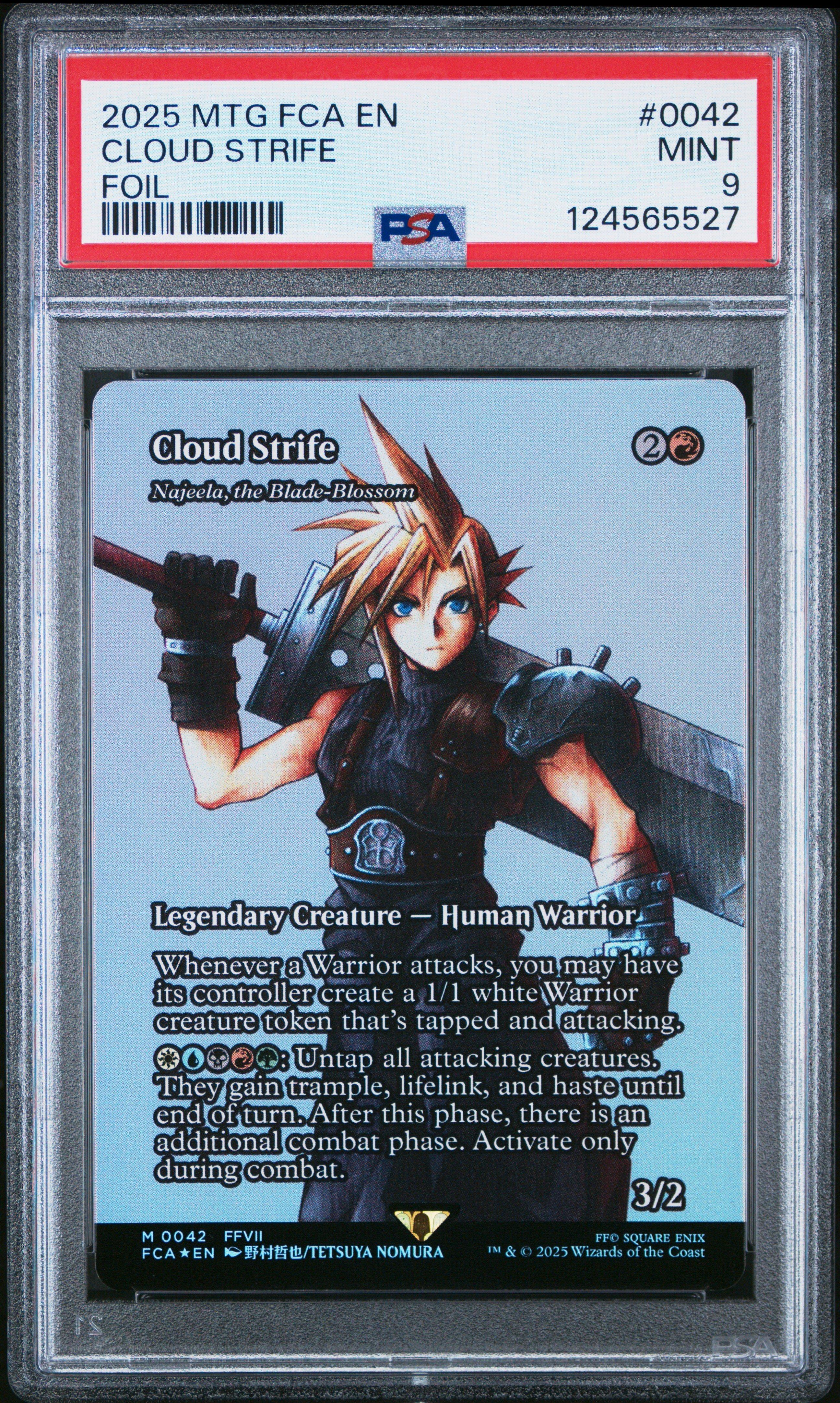 2025 Magic The Gathering Final Fantasy Through The Ages 0042 Cloud