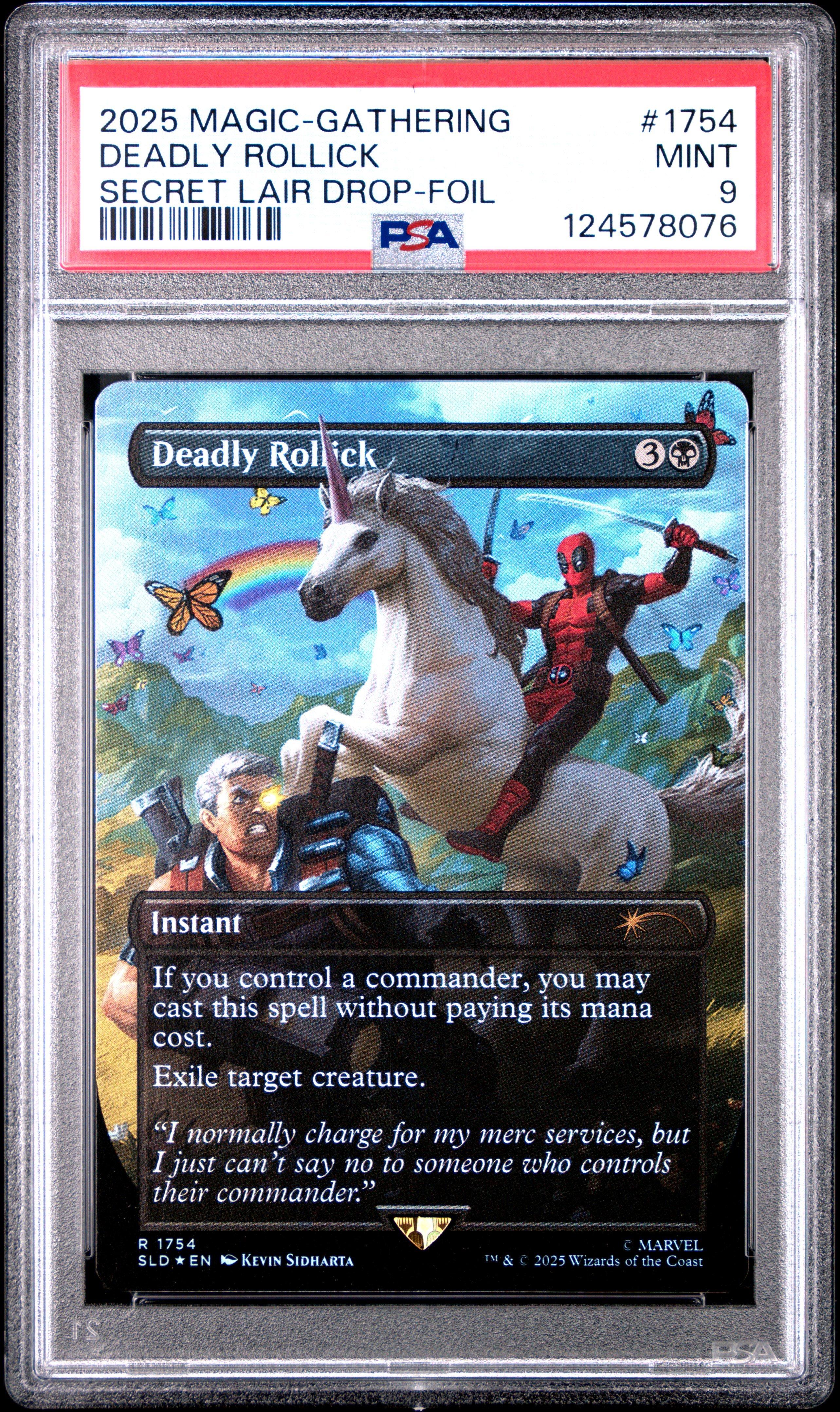 2025 Magic The Gathering Secret Lair Drop 1754 Deadly Rollick