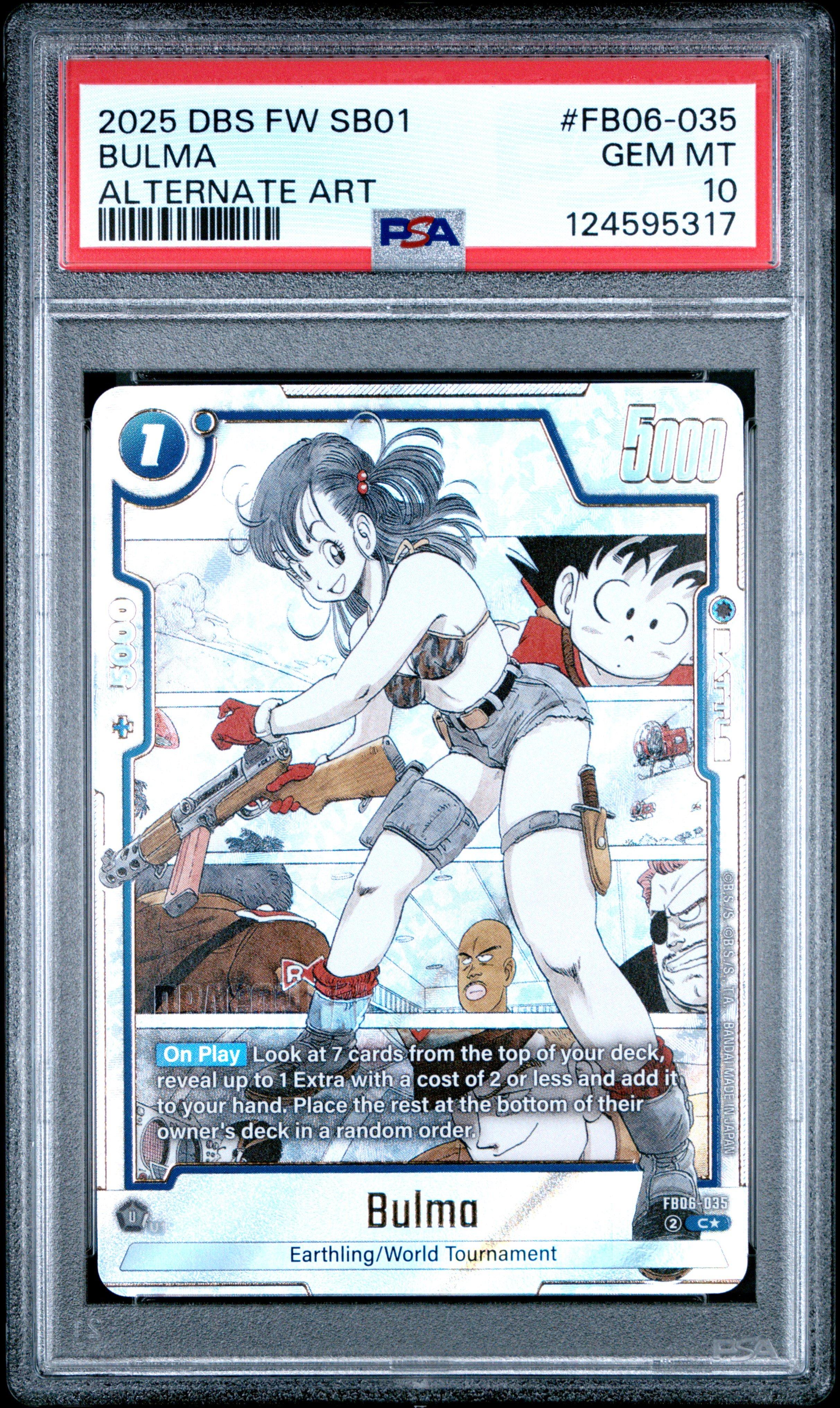 2025 Dragon Ball Super Card Game Fusion World Manga Booster 01