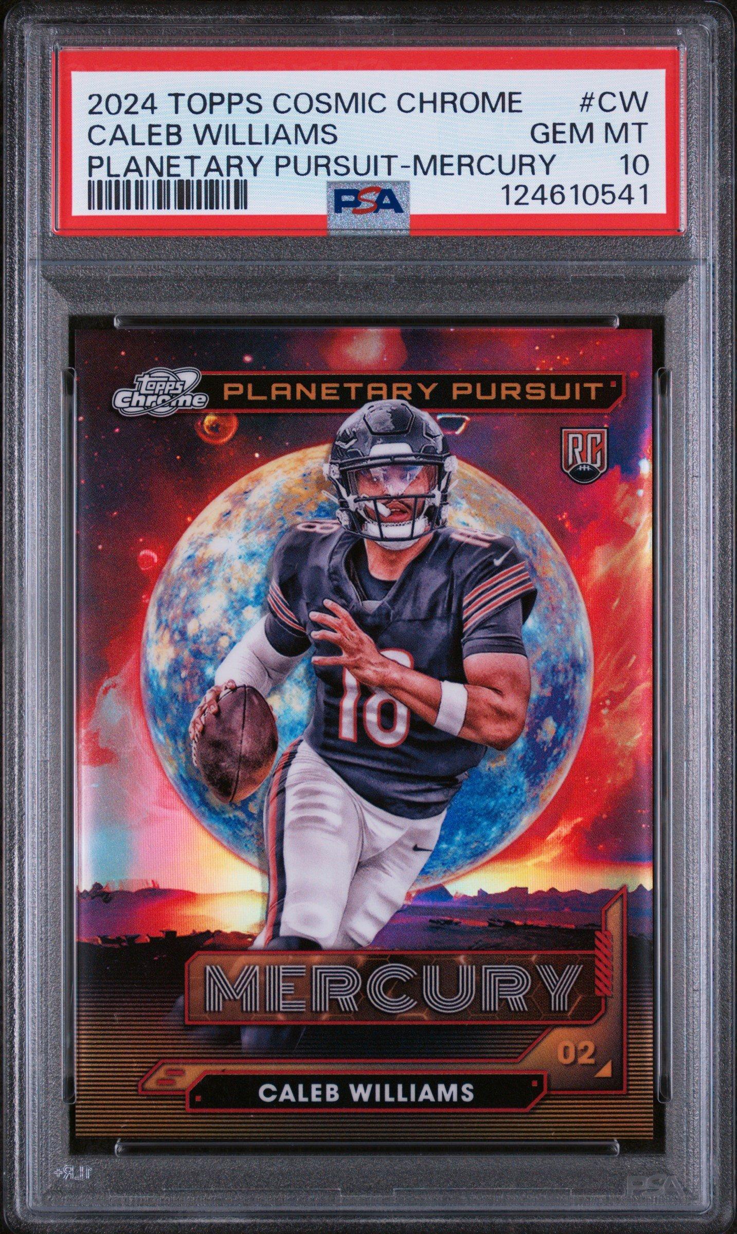 2024 Topps Cosmic Chrome Planetary Pursuit Cw Caleb Williams