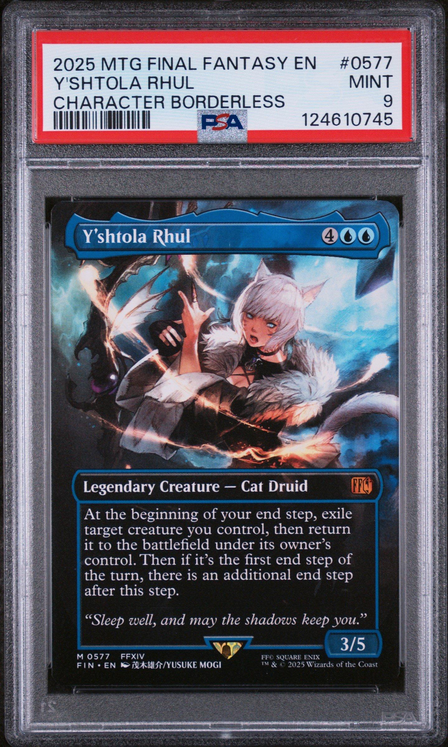 2025 Magic The Gathering Final Fantasy 0577 Y'shtola Rhul Artist