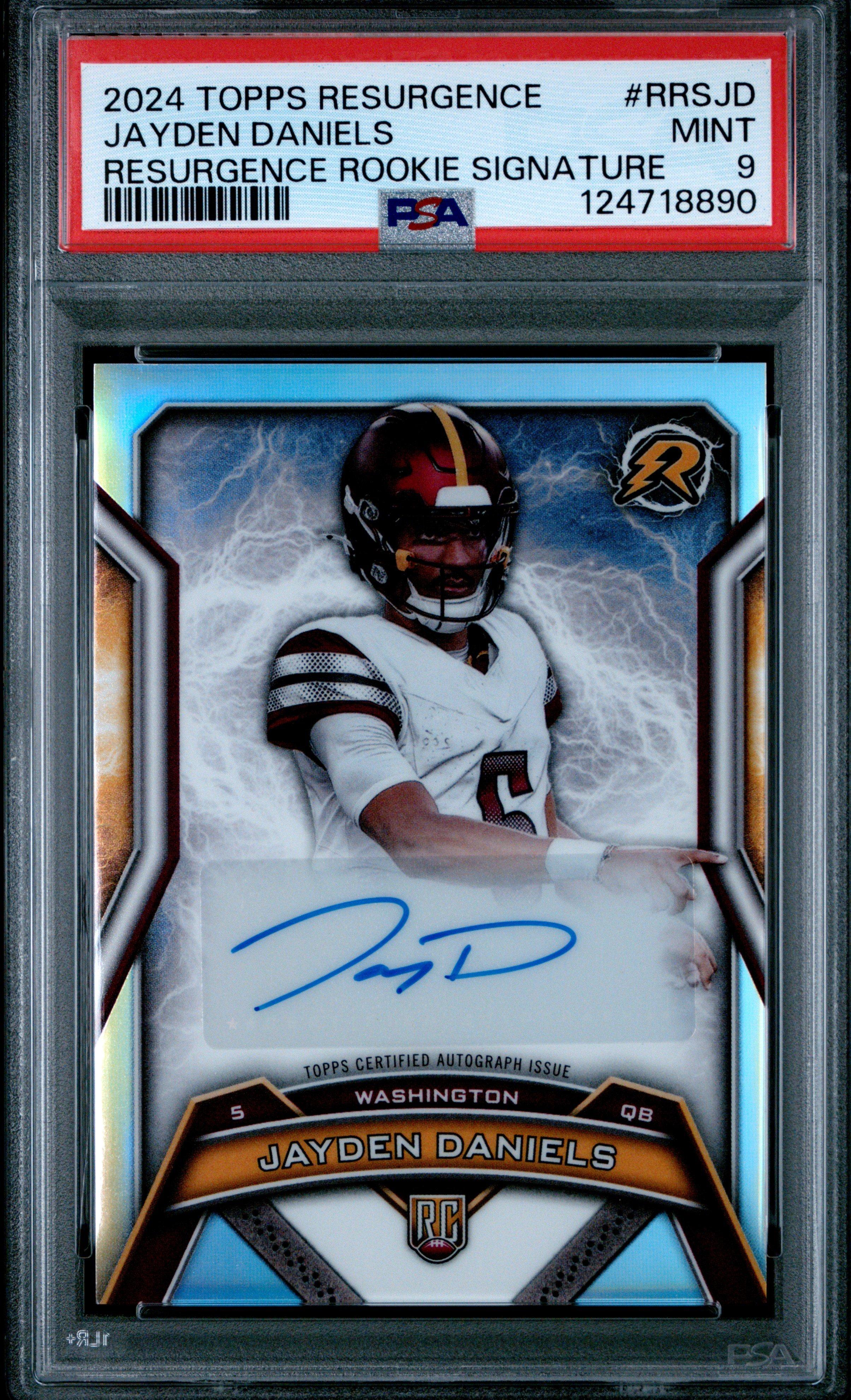 graded jayden daniels rookie cards #3 Prices [Rookie] | 2024 Panini Score Protential Topps NOW offers trading cards featuring the NFLs best moments immediately after they occur Graded 2024 Panini Rookies Stars