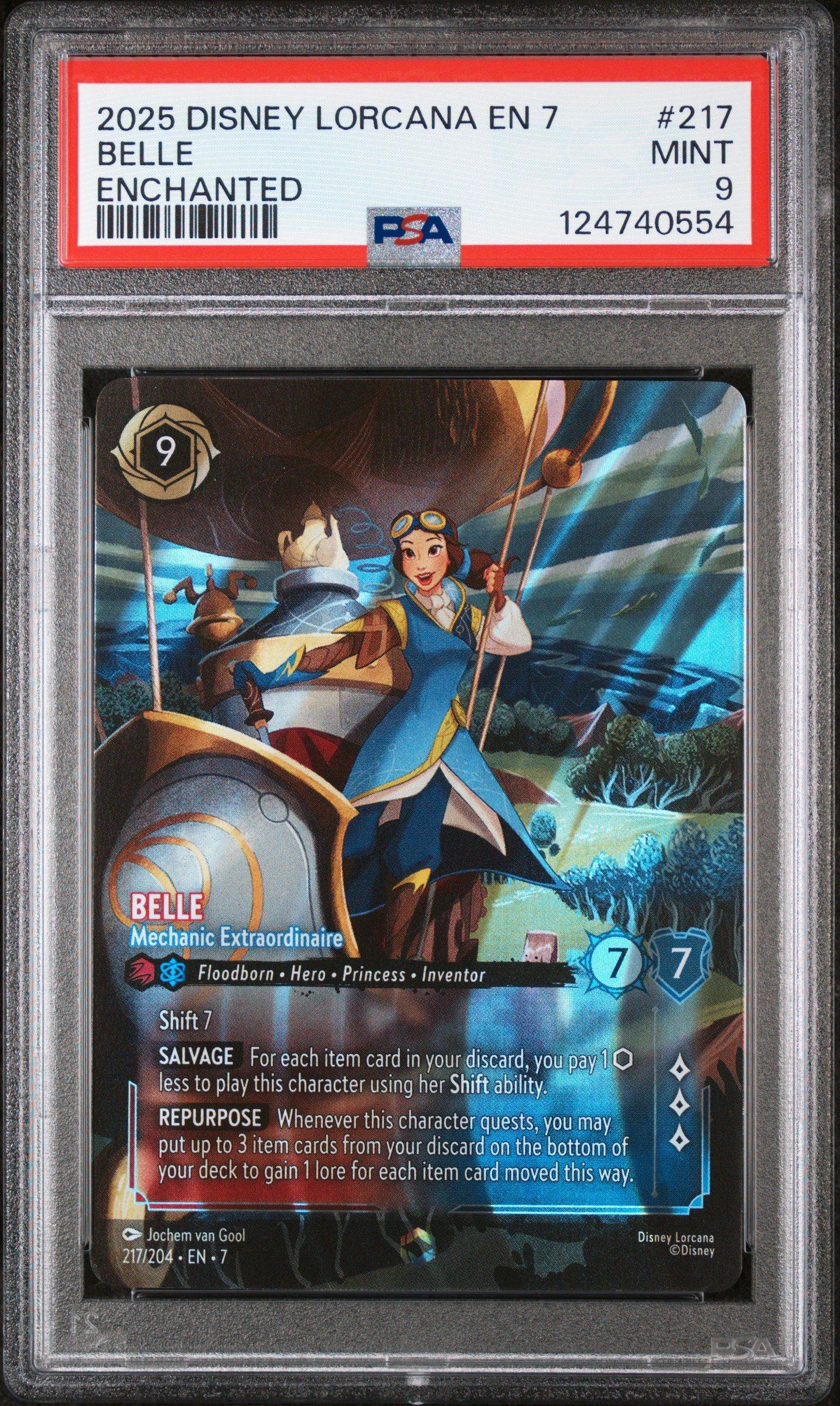 2025 Disney Lorcana En 7-archazia's Island 217 Belle - Mechanic