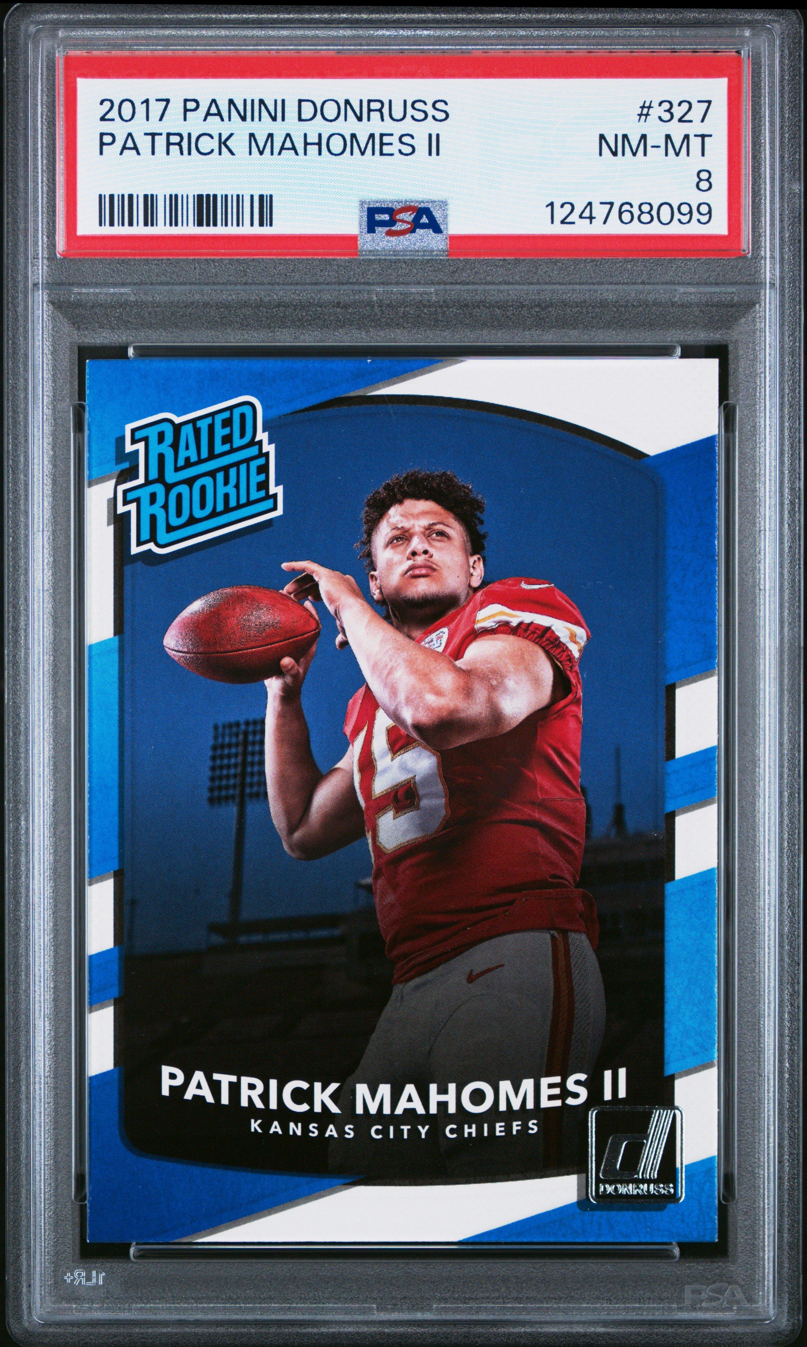 2017 Panini Donruss 327 Patrick Mahomes Ii PSA