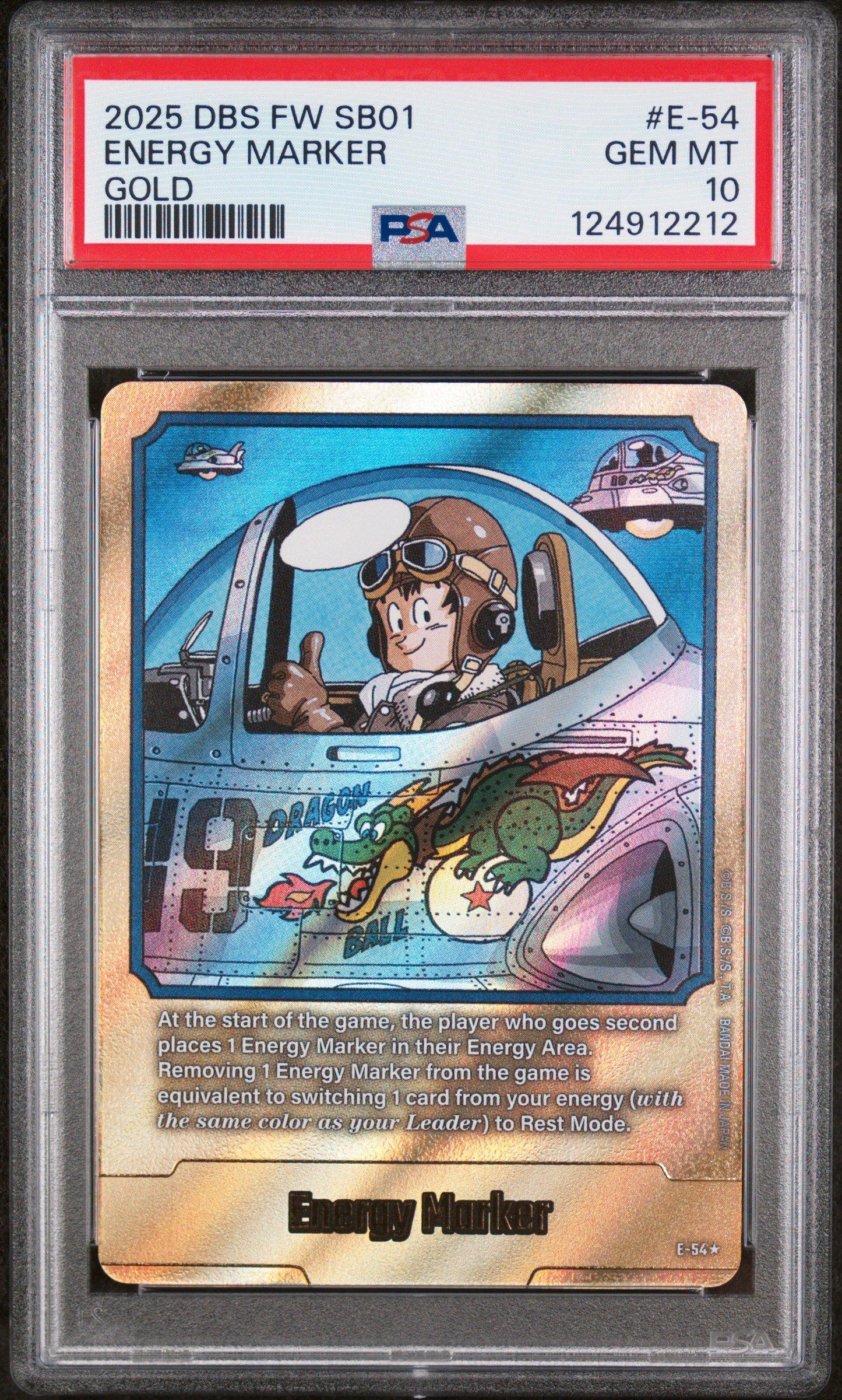 2025 DBS FW SB01 JP エナジーマーカー 2025 Dragon Ball Super Card Game Fusion World Manga Booster 01 E