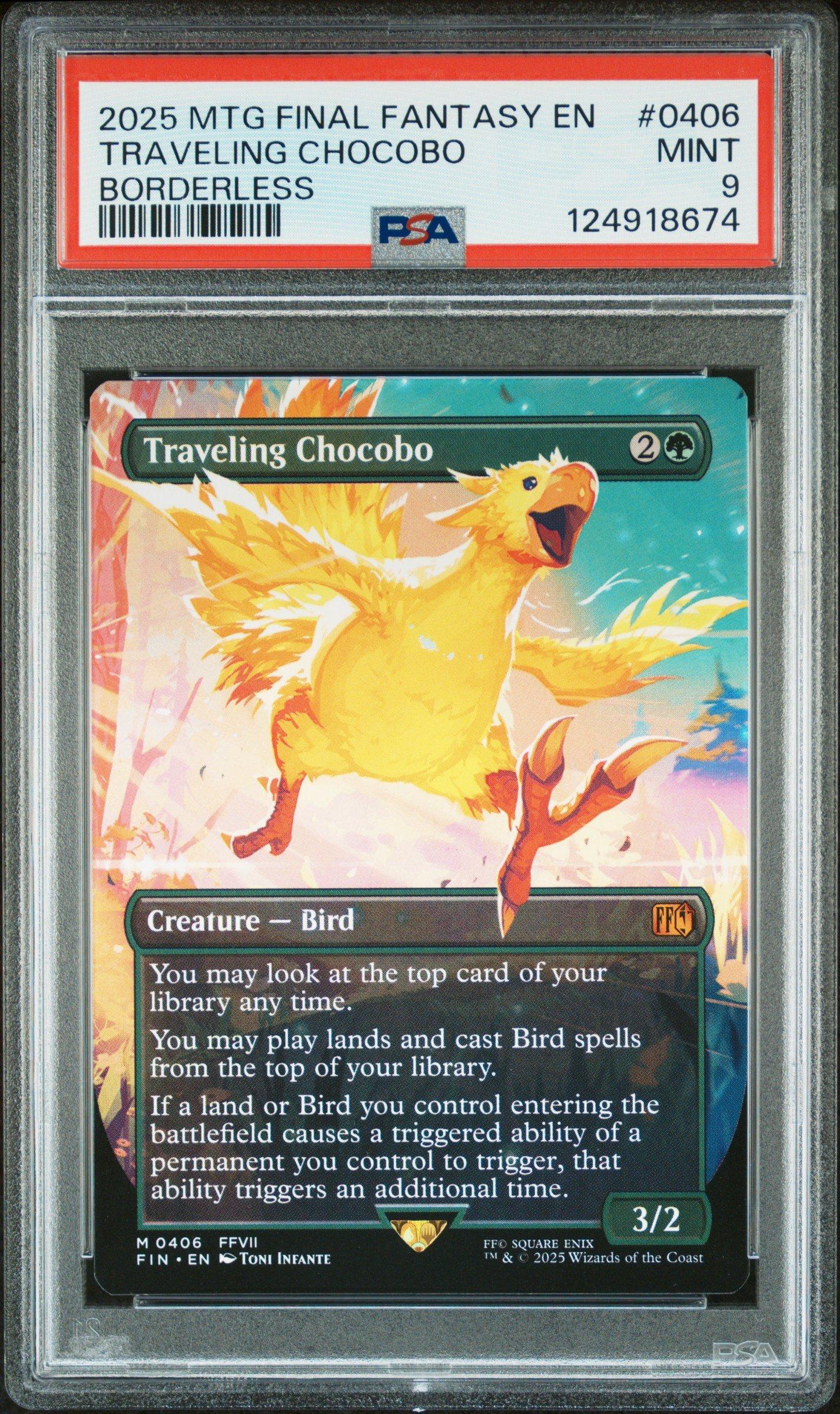 2025 Magic The Gathering Final Fantasy 0406 Traveling Chocobo