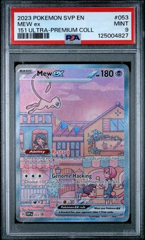 2023 Pokemon Svp En-sv Black Star Promo 053 Mew Ex 151 Ultra
