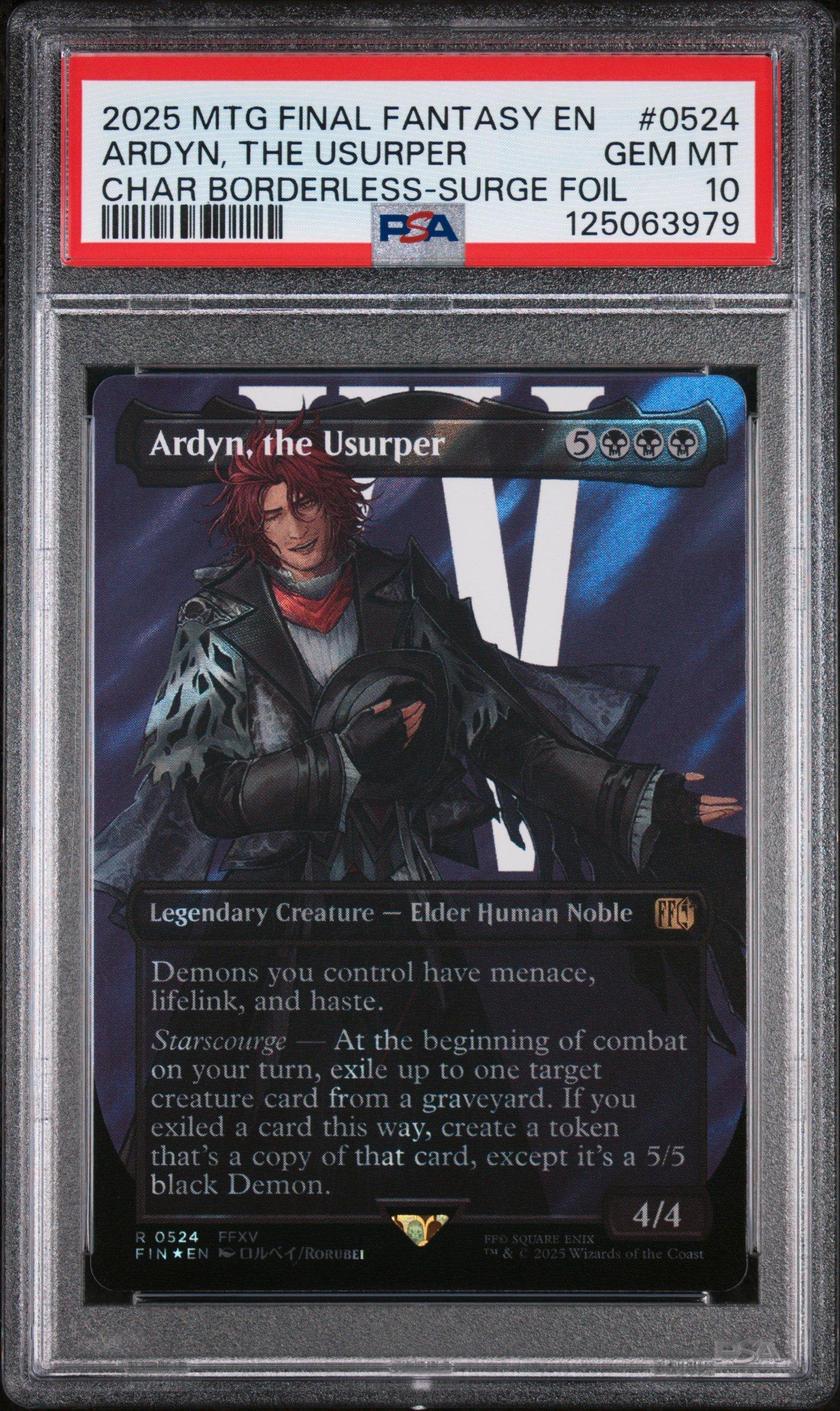 2025 Magic The Gathering Final Fantasy 0524 Ardyn, The Usurper