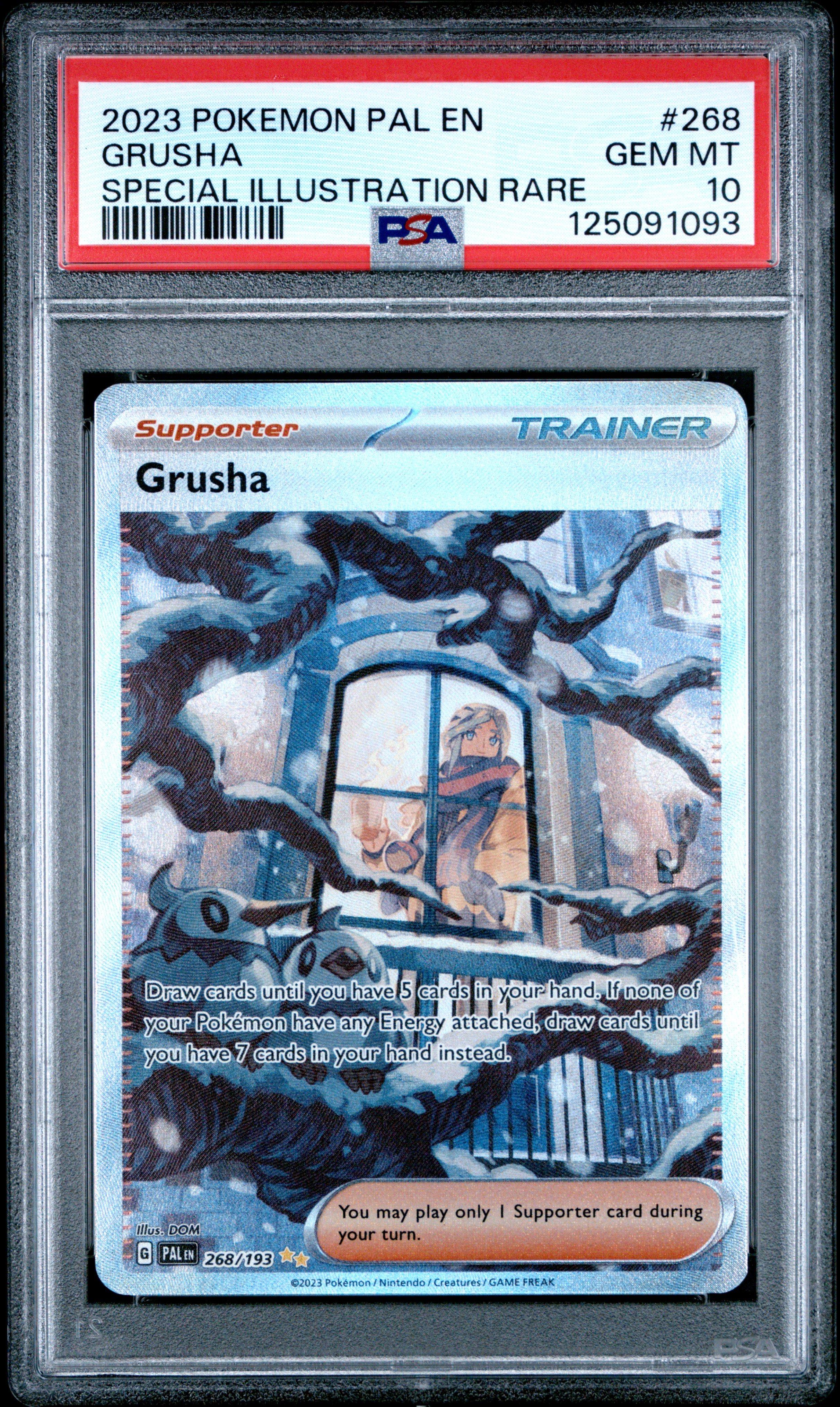 2023 Pokemon Pal En-paldea Evolved 268 Grusha Special Illustration