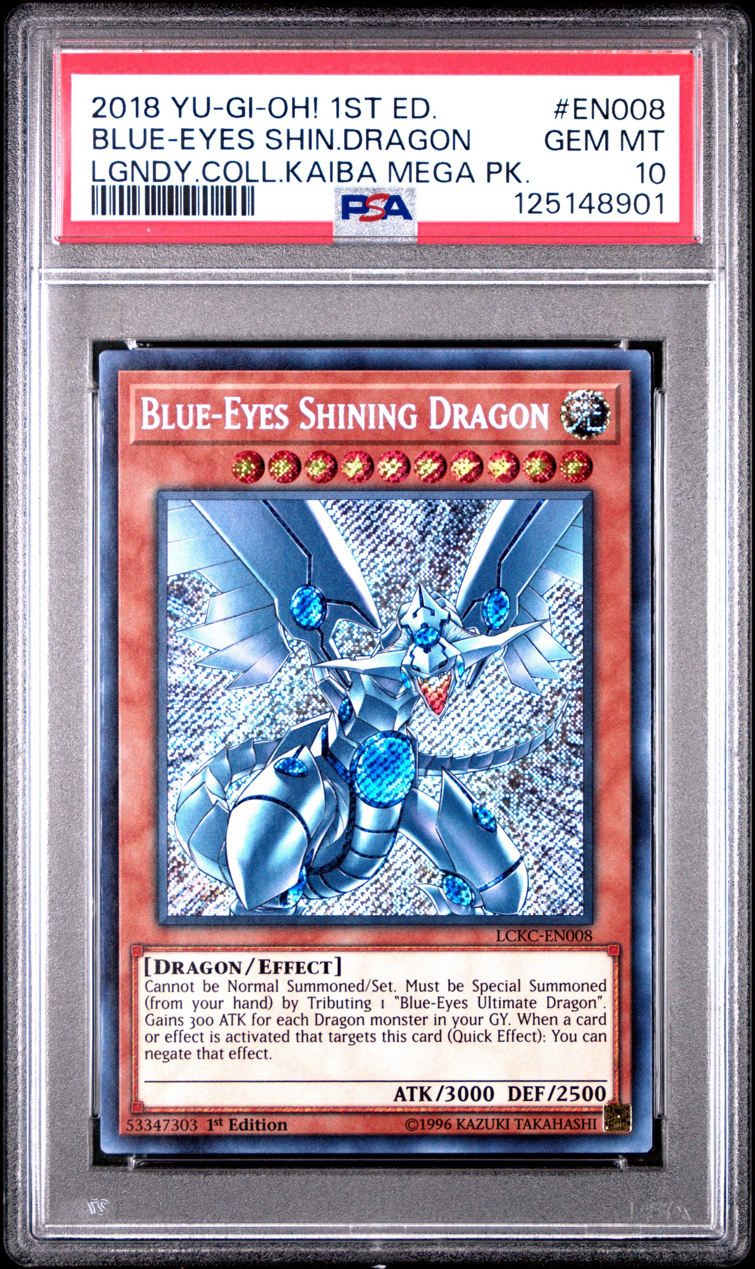 タレントカード wb 2018 Yu-gi-oh! Legendary Collection Kaiba Mega Pack En008 Blue