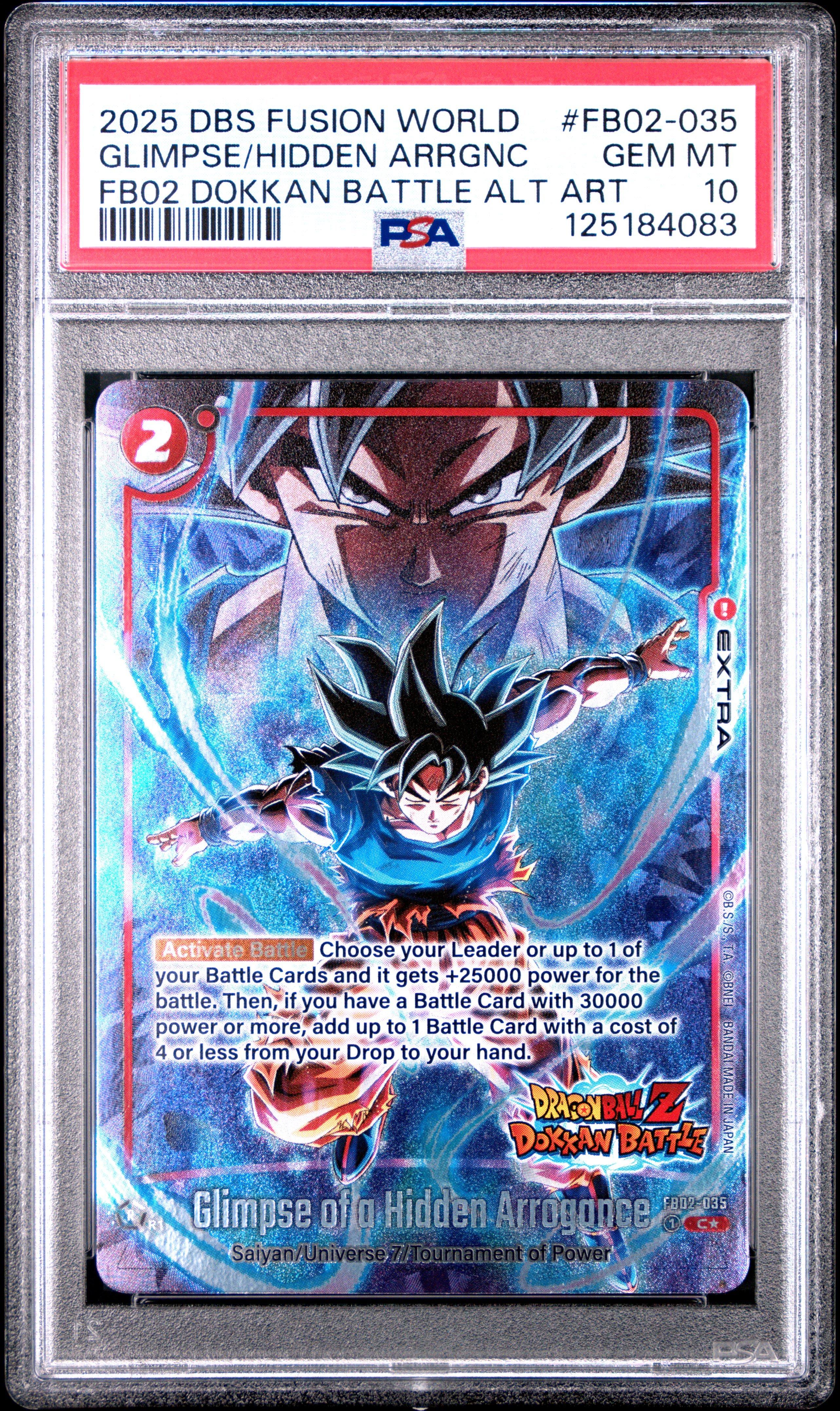 2025 Dragon Ball Super Card Game Fusion World New Adventure Fb02