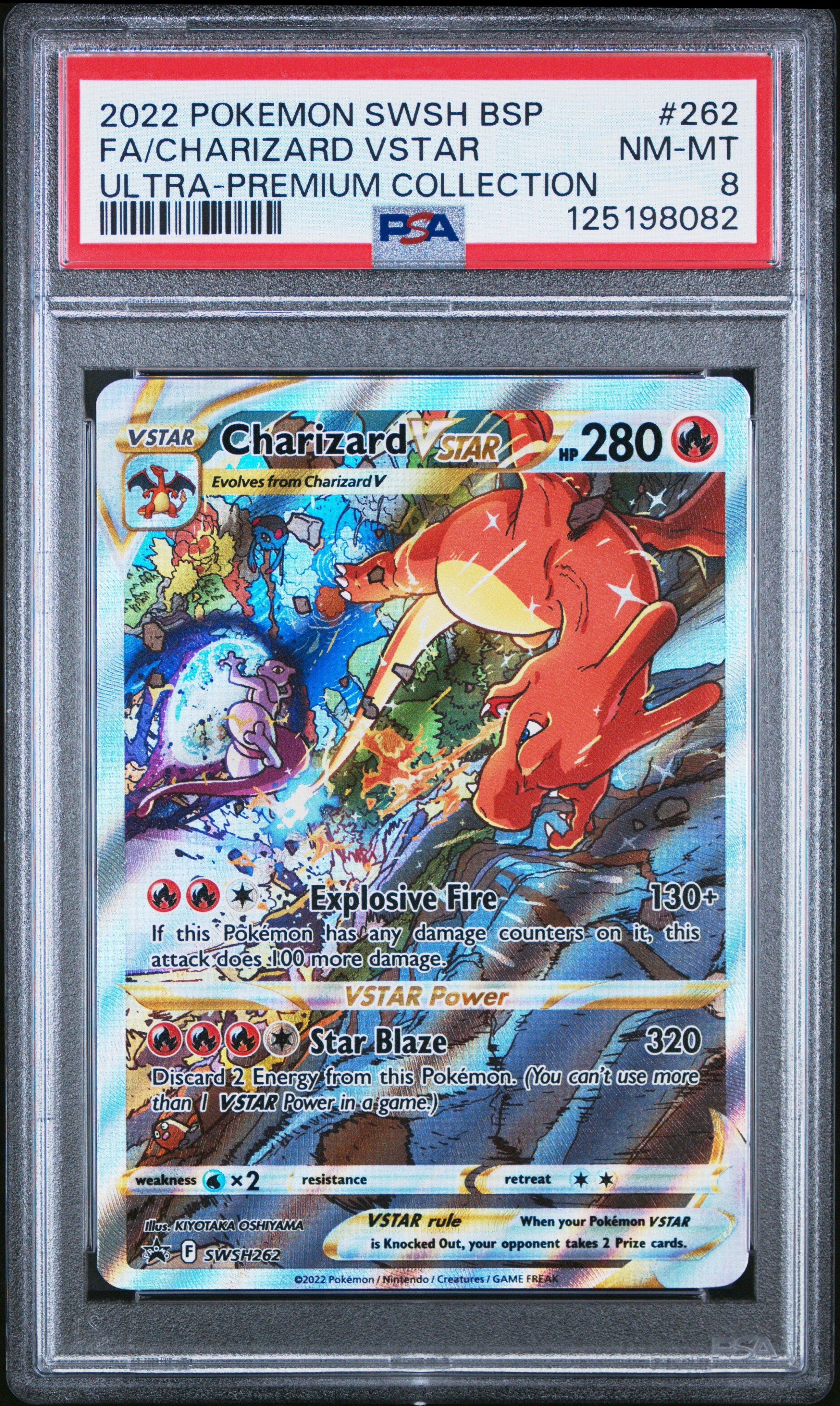 charizard 280 pokemon card 2026 Pokemon Ascended Heroes Mega Charizard Y EX Mega Hyper Rare PSA 9 294/217 main image 0
