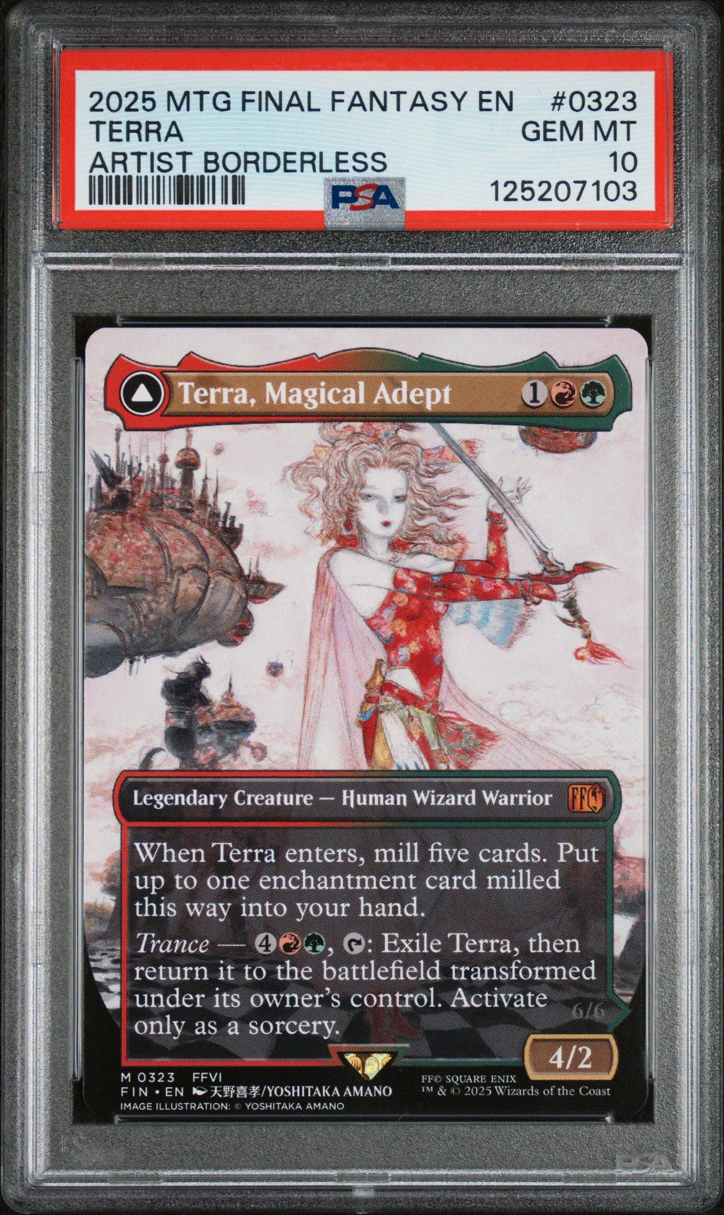 2025 Magic The Gathering Final Fantasy 0323 Terra, Magical Adept