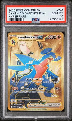 2025 Pokemon Dri En-destined Rivals 184 Cynthia's Roserade