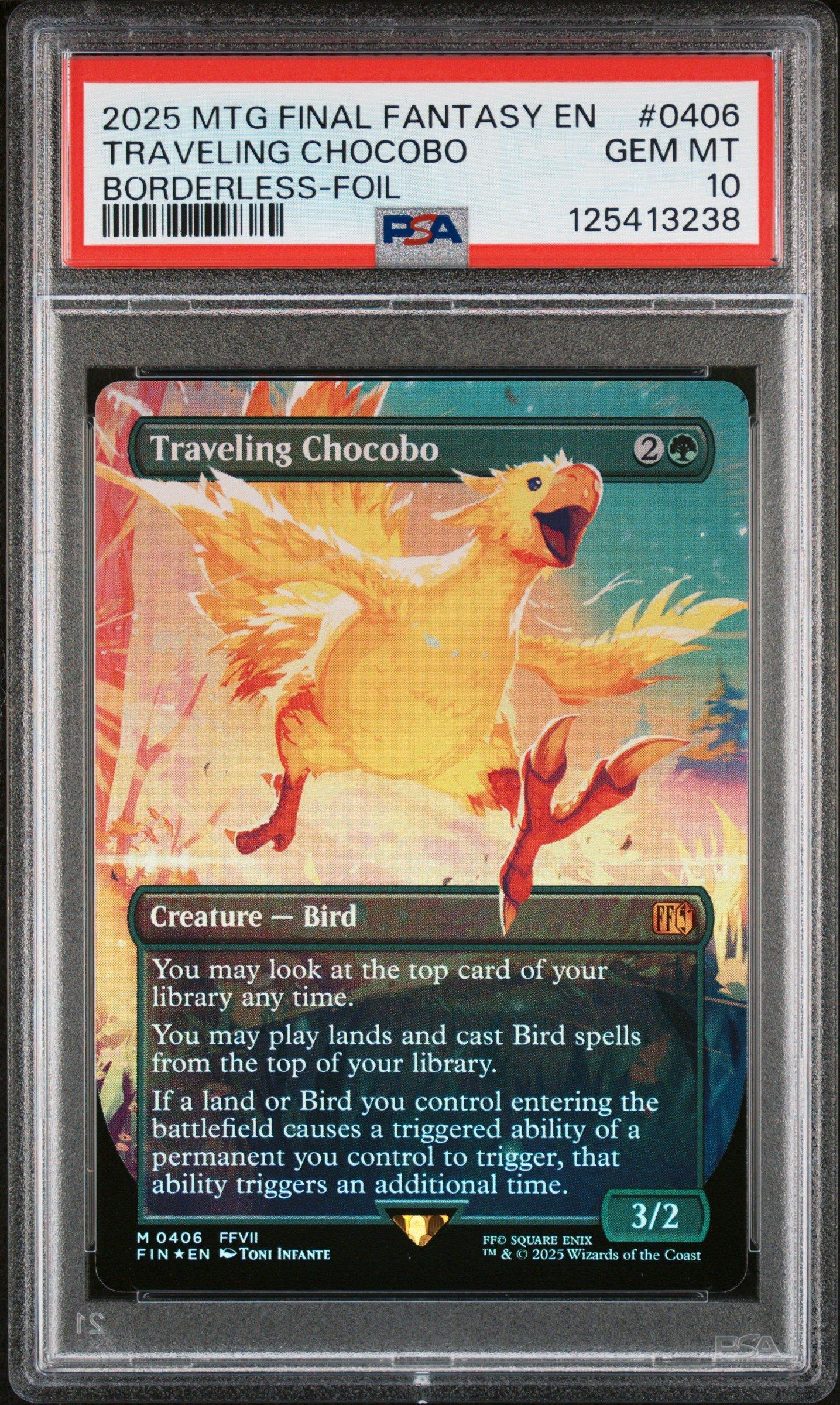 2025 Magic The Gathering Final Fantasy 0406 Traveling Chocobo
