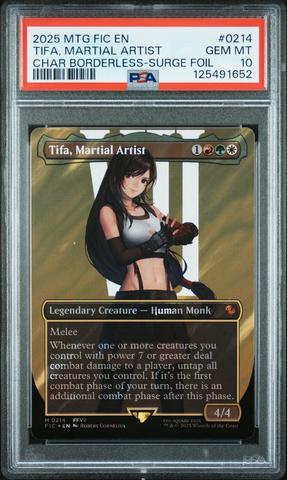 PSA10 MTG FF ティファTifa, Martial Artist 連番 PSA10 MTG FF ティファTifa, Martial Artist 連番 PSA10 MTG FF