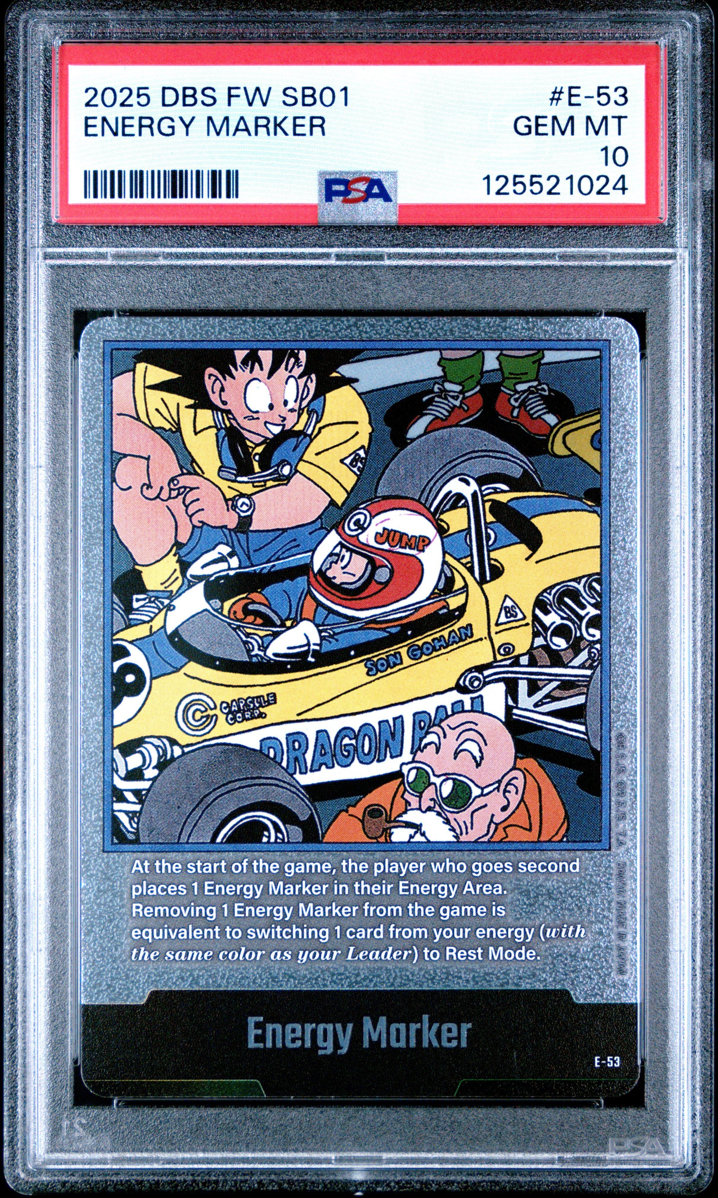 エナジーマーカー E-53 Dragon Ball Manga Booster 2025 Dragon Ball Super Card Game Fusion World Manga Booster 01 E
