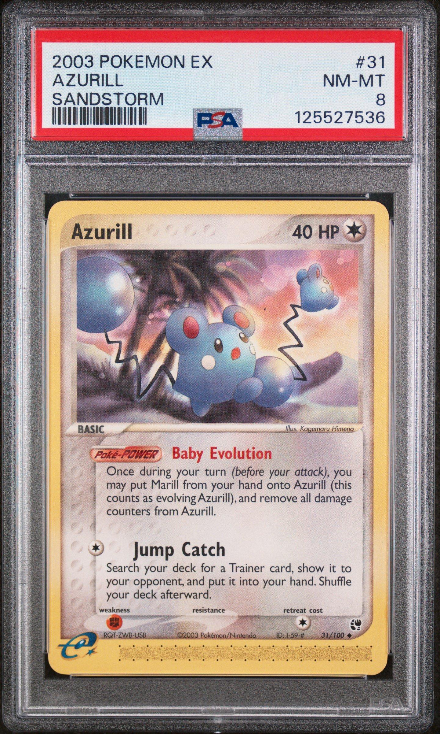 azurill pokemon card Azurill Pokemon Card Game TCG Japanese Japan Nintendo Anime F/S