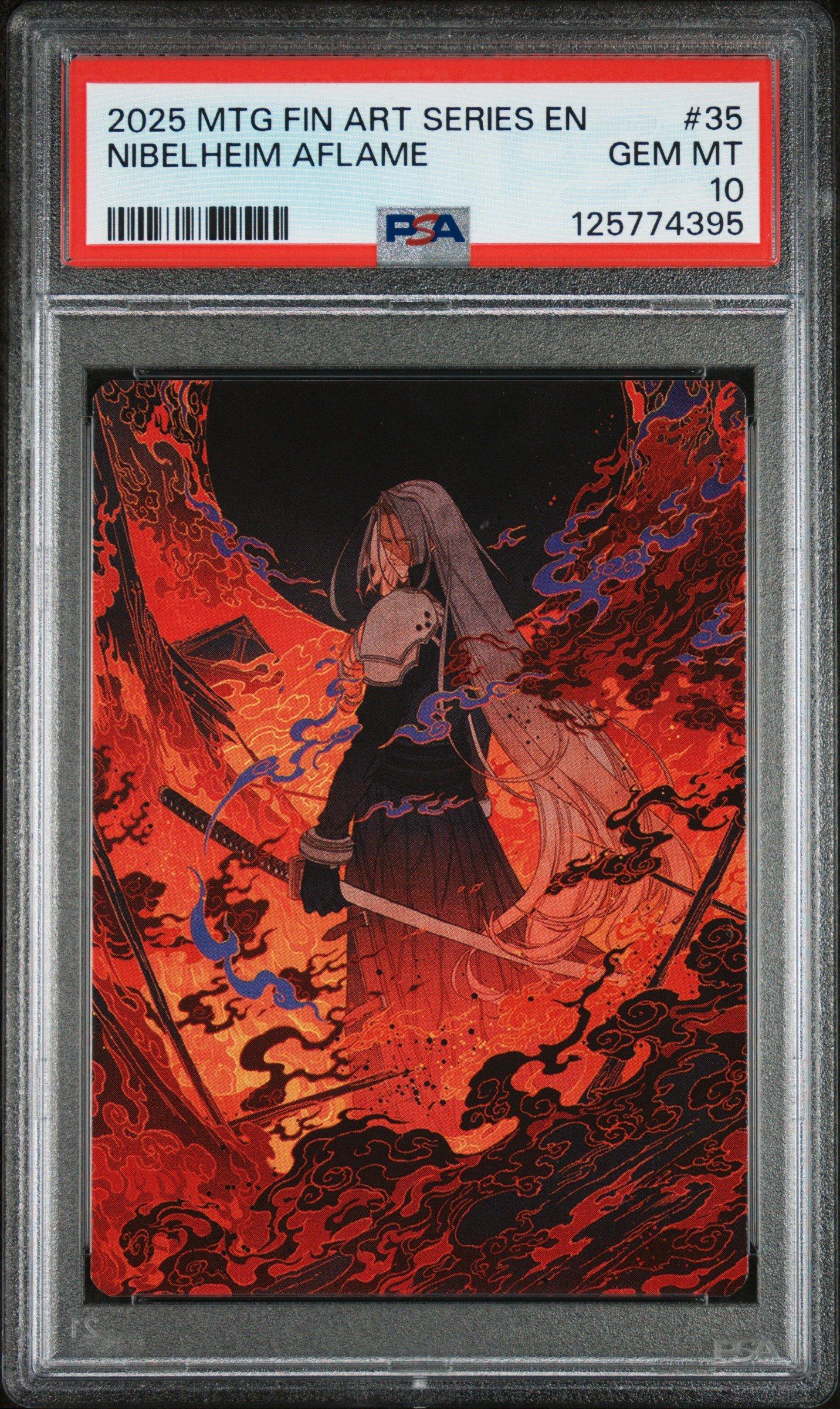 2025 Magic The Gathering Final Fantasy Art Series 35 Nibelheim