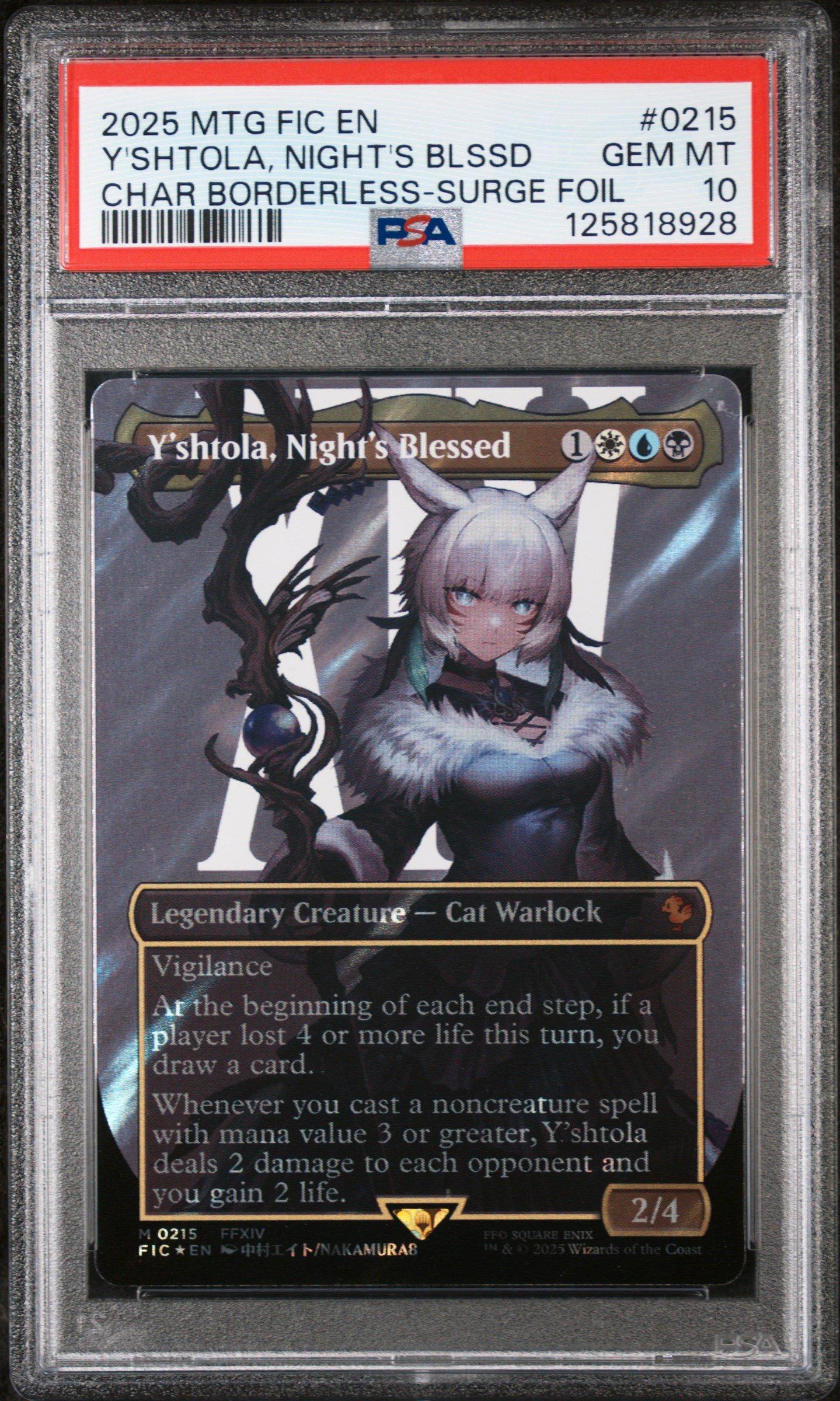 2025 Magic The Gathering Final Fantasy Commander 0215 Y'shtola