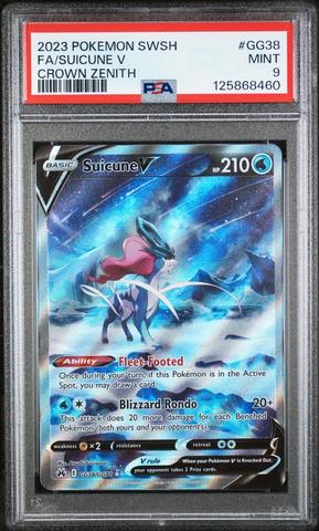 ヴィギナー　クラウン 2023 Pokemon Sword And Shield Crown Zenith Gg38 Full Art/suicune V
