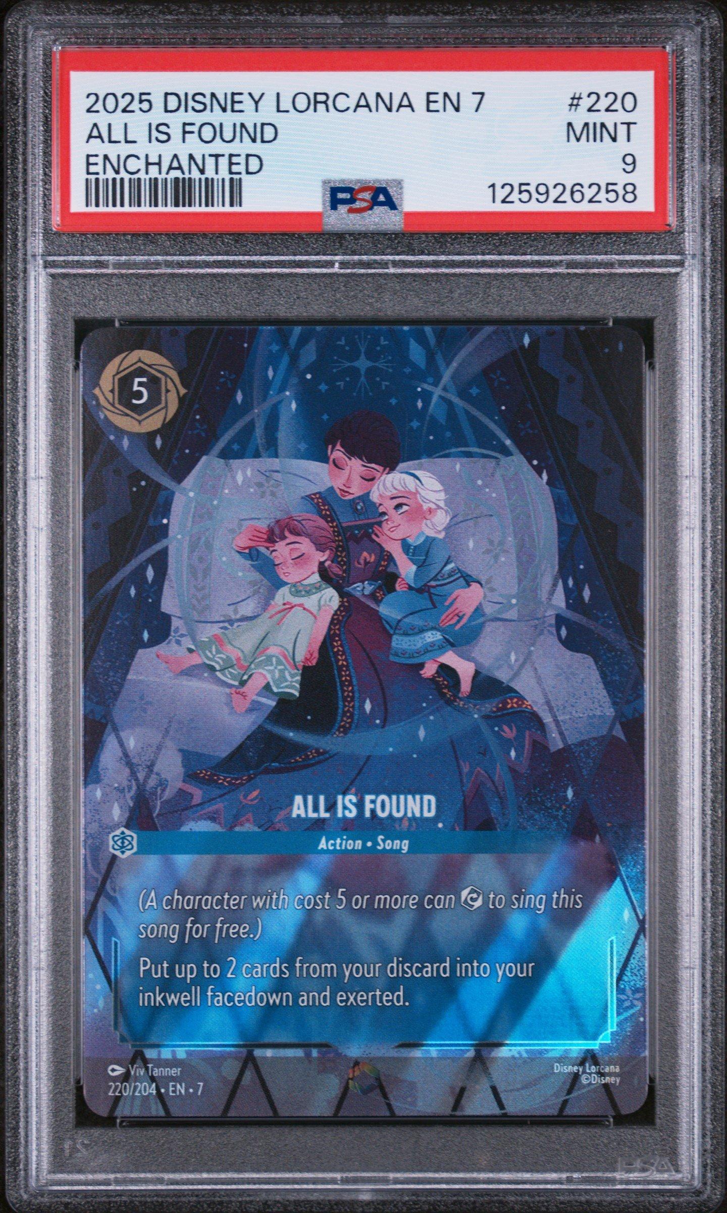 2025 Disney Lorcana En 7-archazia's Island 220 All Is Found