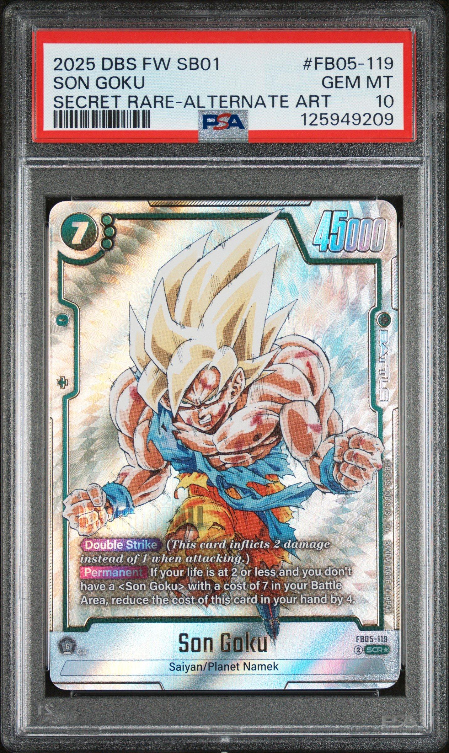 2025 Dragon Ball Super Card Game Fusion World Manga Booster 01
