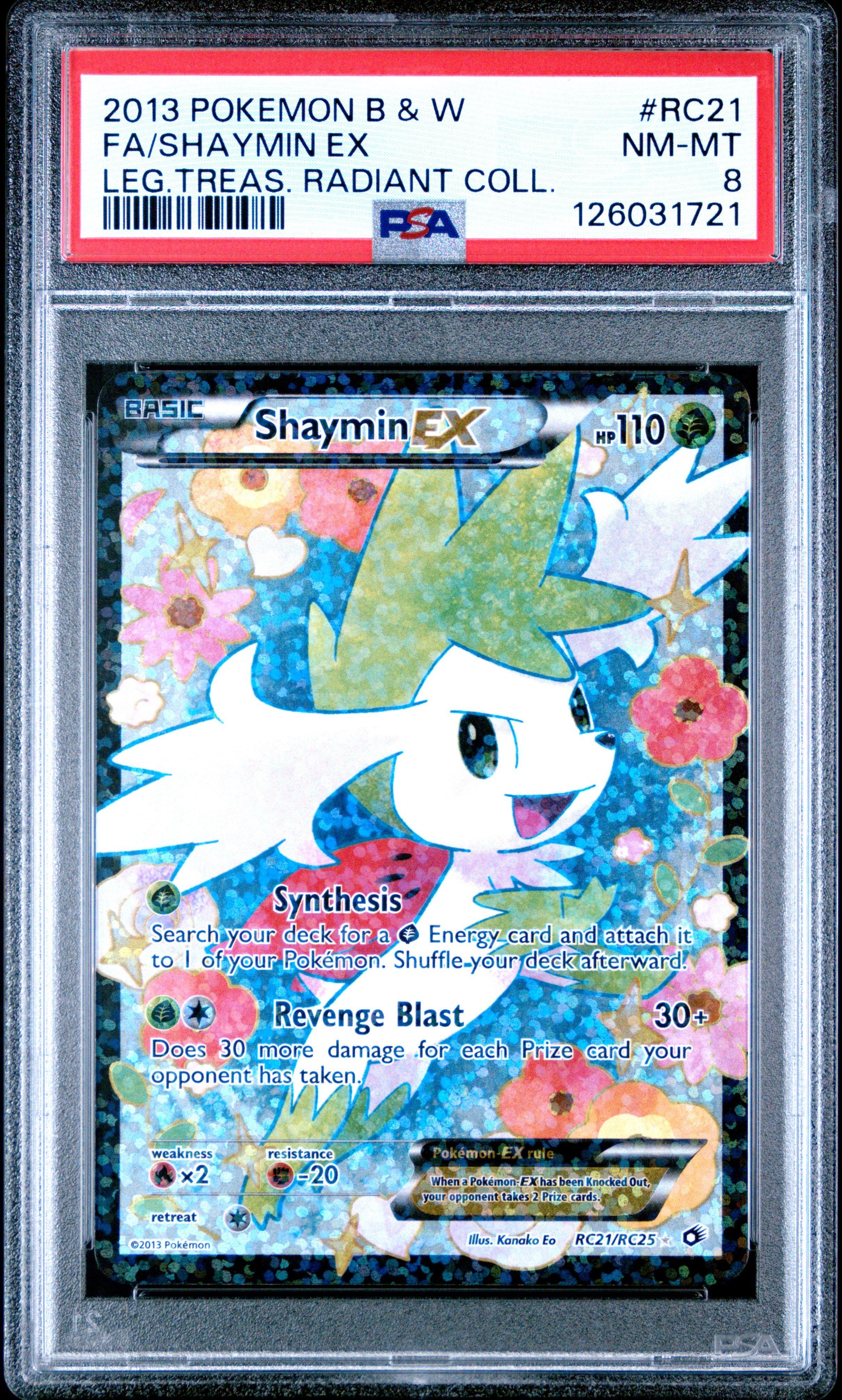2013 Pokemon Black & White Legendary Treasures Radiant Collection