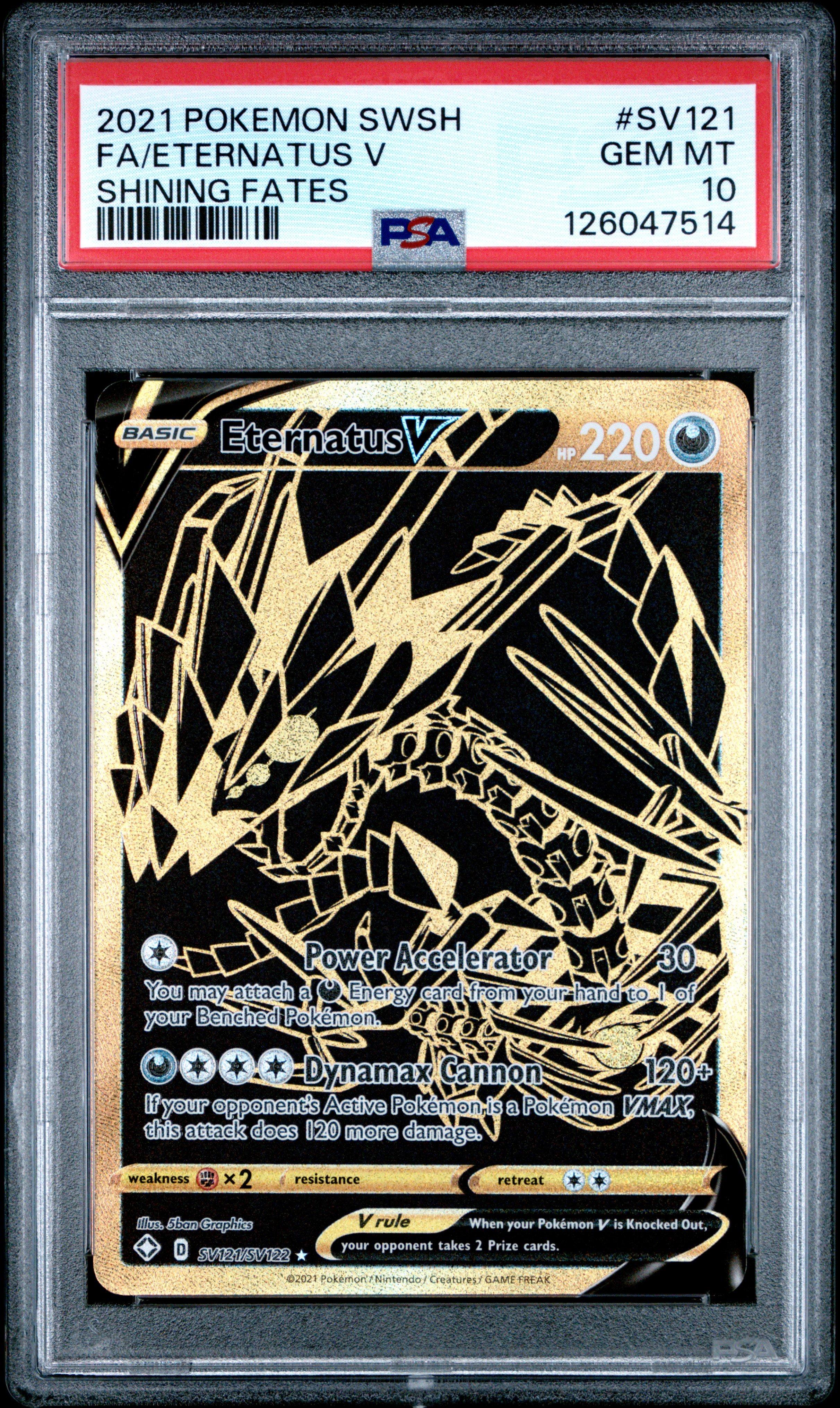 eternatus v pokemon card Pokemon | V Powers Tin Eternatus | Pokemon TCG main image 0