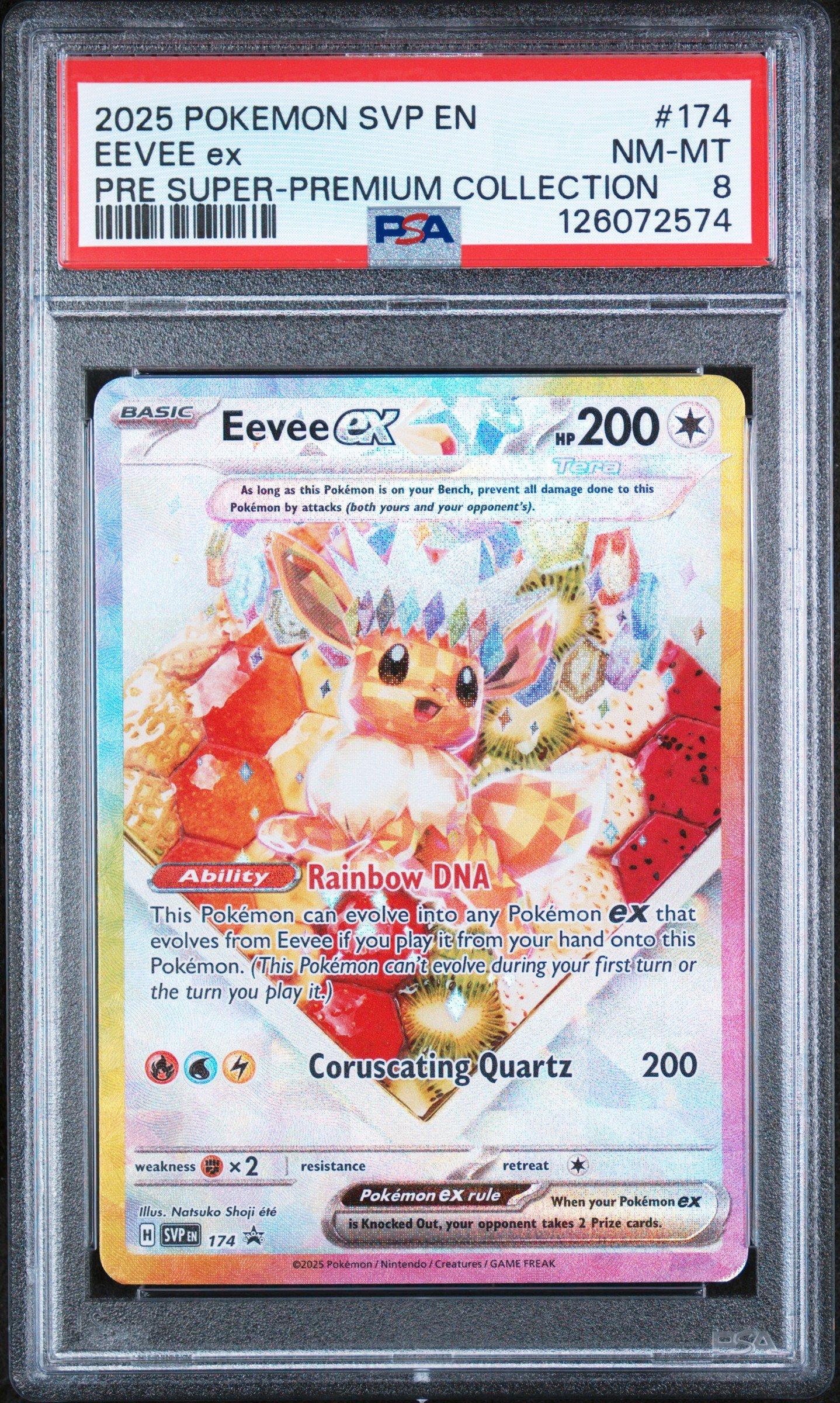2025 Pokemon Svp En-sv Black Star Promo 174 Eevee Ex Prismatic