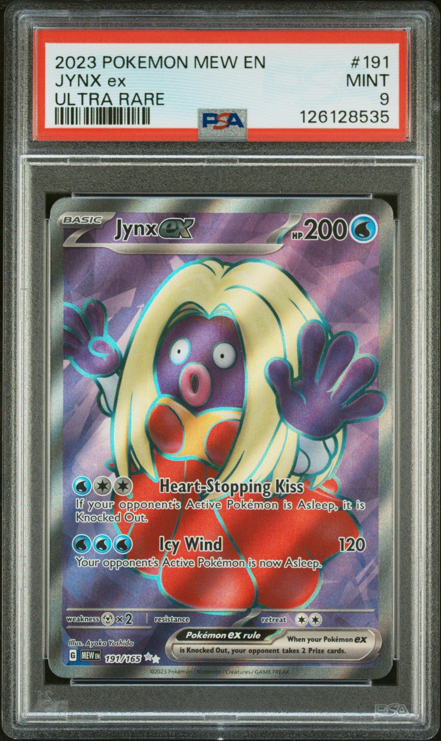 rare jynx pokemon card ex SR 193/165 Pokemoncard151 Mint / near mint condition trading card Jynx TG04/TG30 NM Silver Tempest